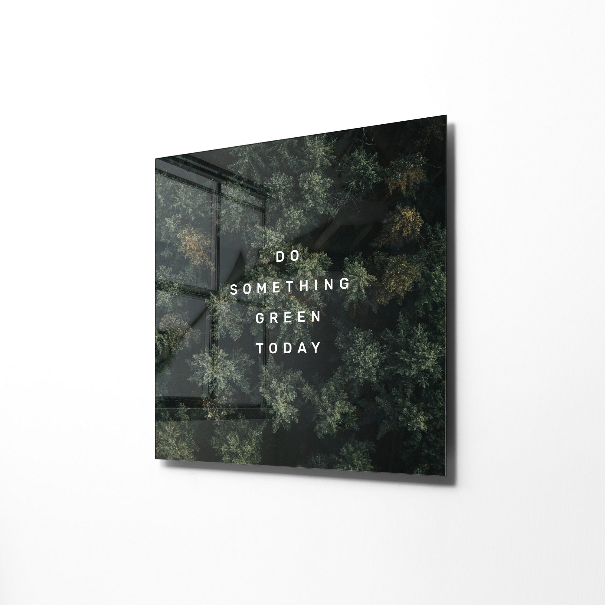 Quadro Decorativo em Vidro Temperado Multicolor 60x60cm - Arte Moderna para Transformar o Seu Espaço