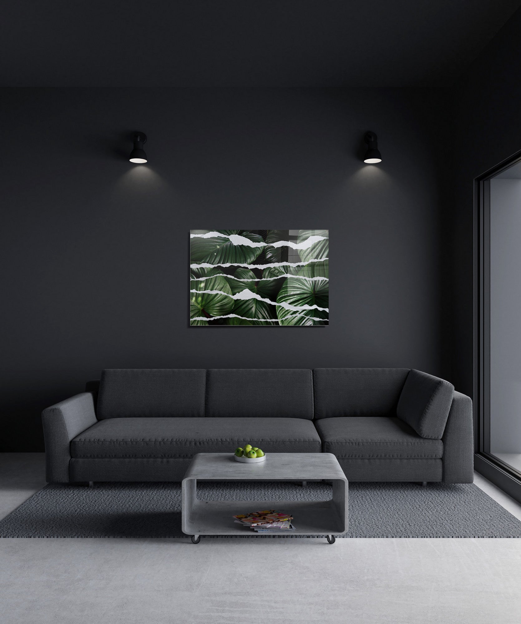 Quadro Decorativo em Vidro Temperado Multicolor 70x100cm - Arte Moderna para Transformar o Seu Espaço