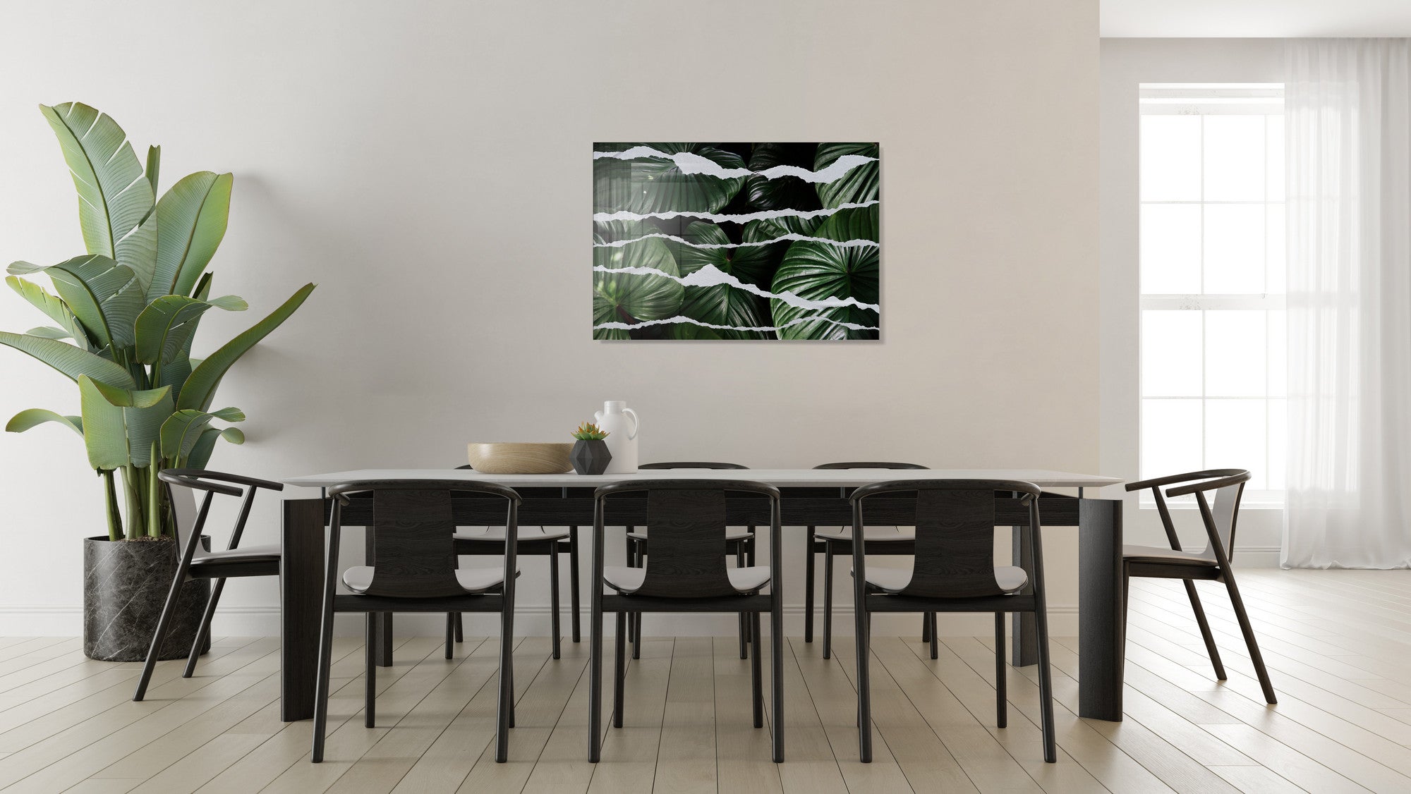 Quadro Decorativo em Vidro Temperado Multicolor 50x70cm - Arte Moderna para Transformar o Seu Espaço