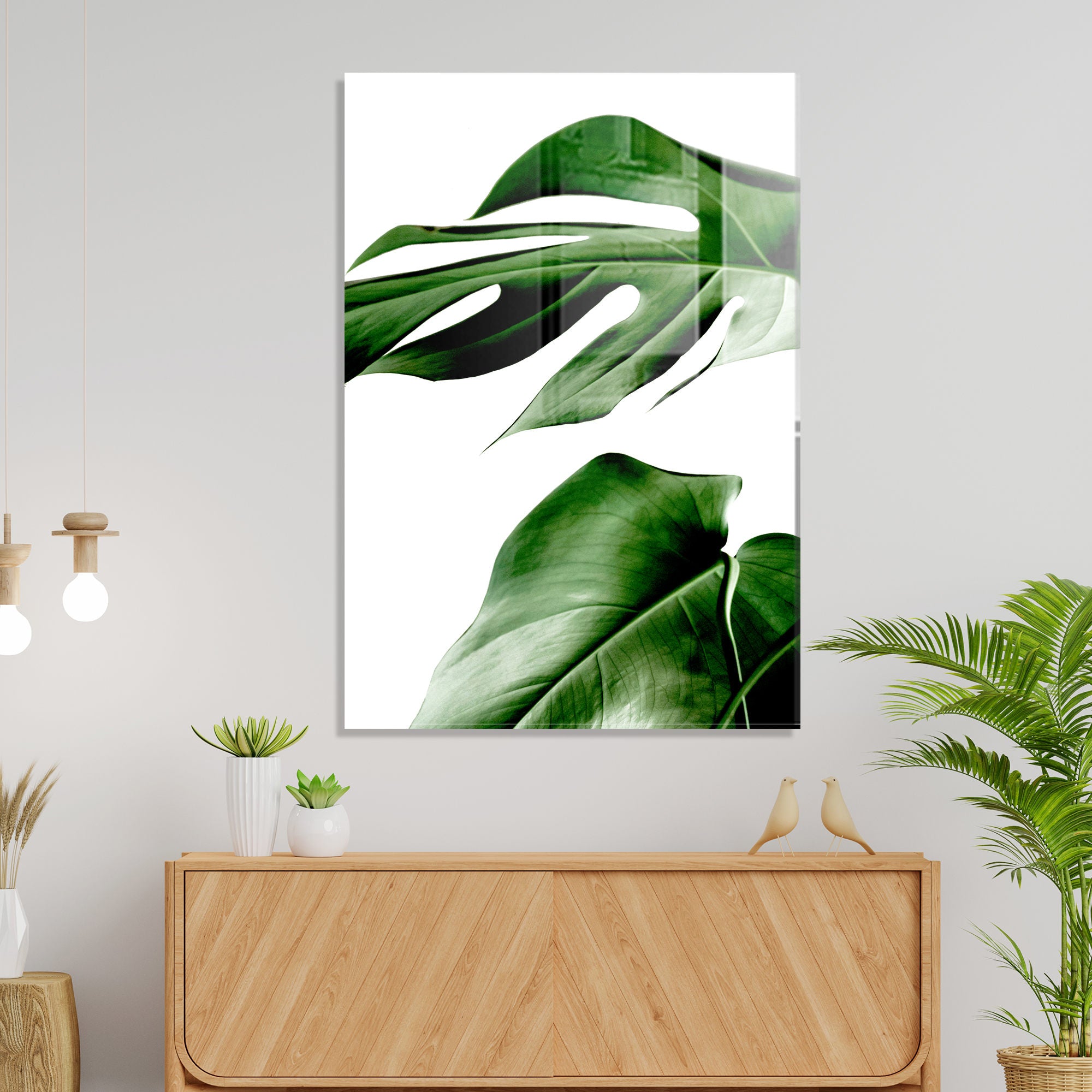 Quadro Decorativo em Vidro Temperado Multicolor 45x65cm - Arte Moderna para Transformar o Seu Espaço