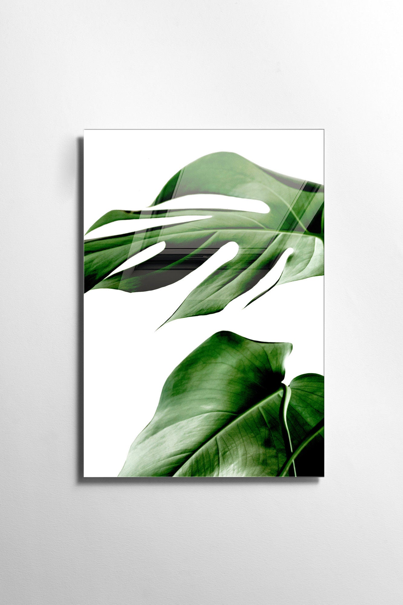 Quadro Decorativo em Vidro Temperado Multicolor 30x45cm - Arte Moderna para Decoração de Interiores