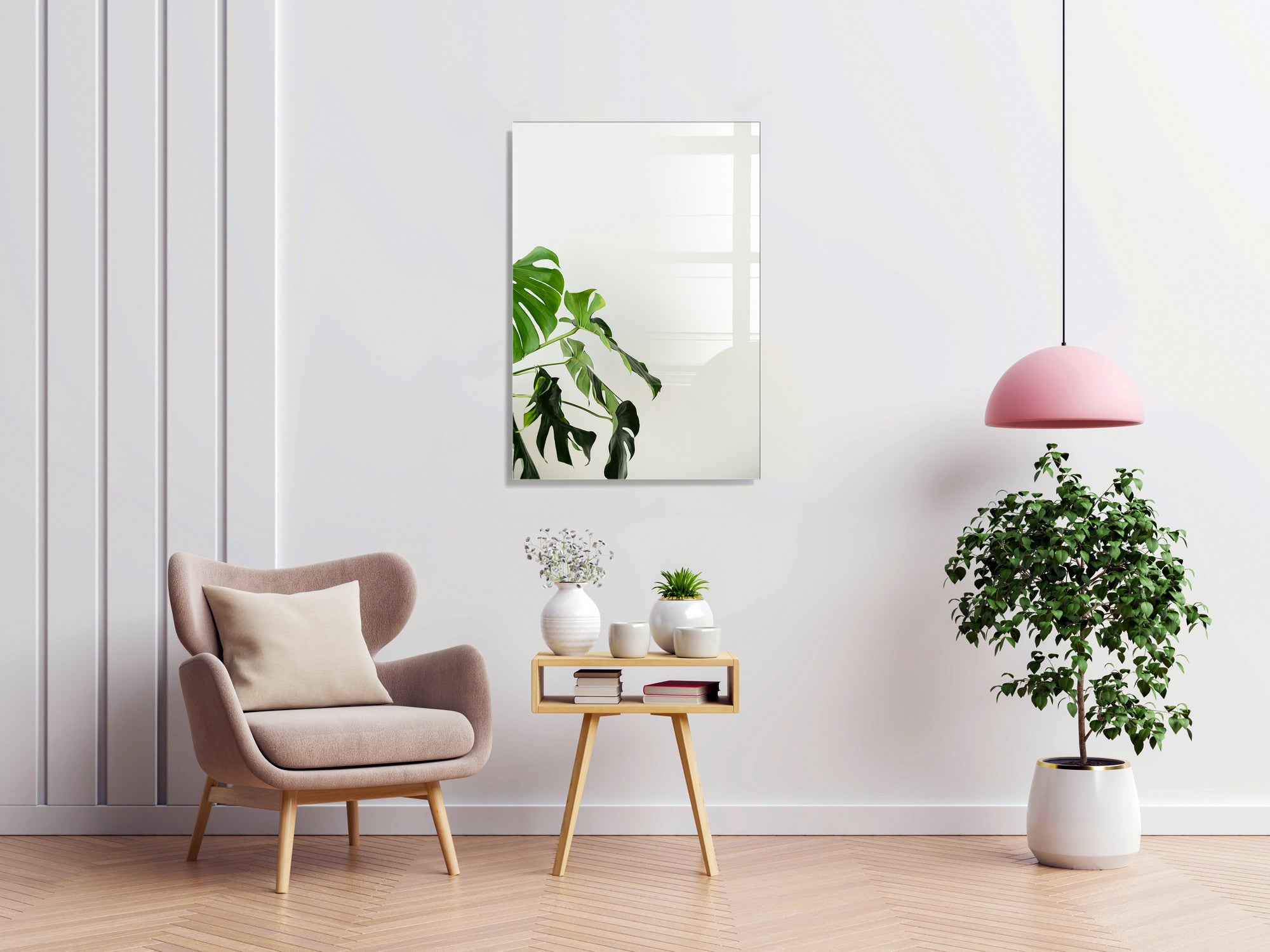 Quadro Decorativo em Vidro Temperado Multicolor 30x45cm - Arte Moderna para Decoração de Interiores