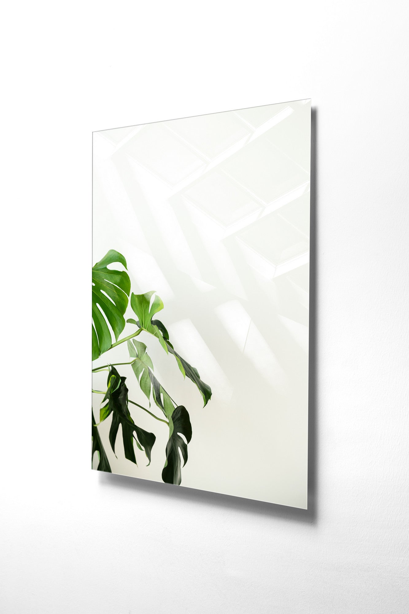 Quadro Decorativo em Vidro Temperado Multicolor 30x45cm - Arte Moderna para Decoração de Interiores