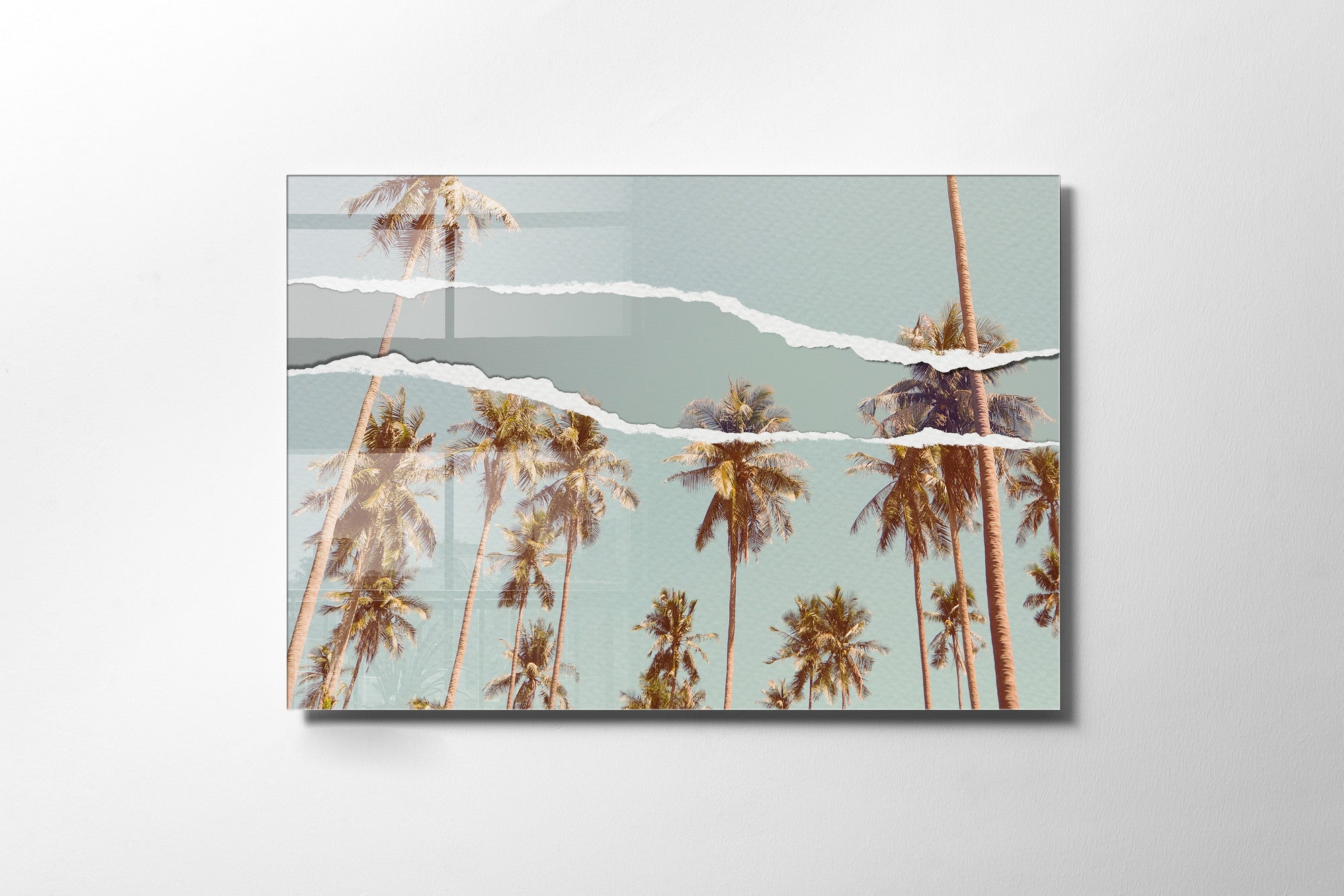 Quadro Decorativo em Vidro Temperado Multicolor 50x70cm - Arte Moderna para Transformar o Seu Espaço