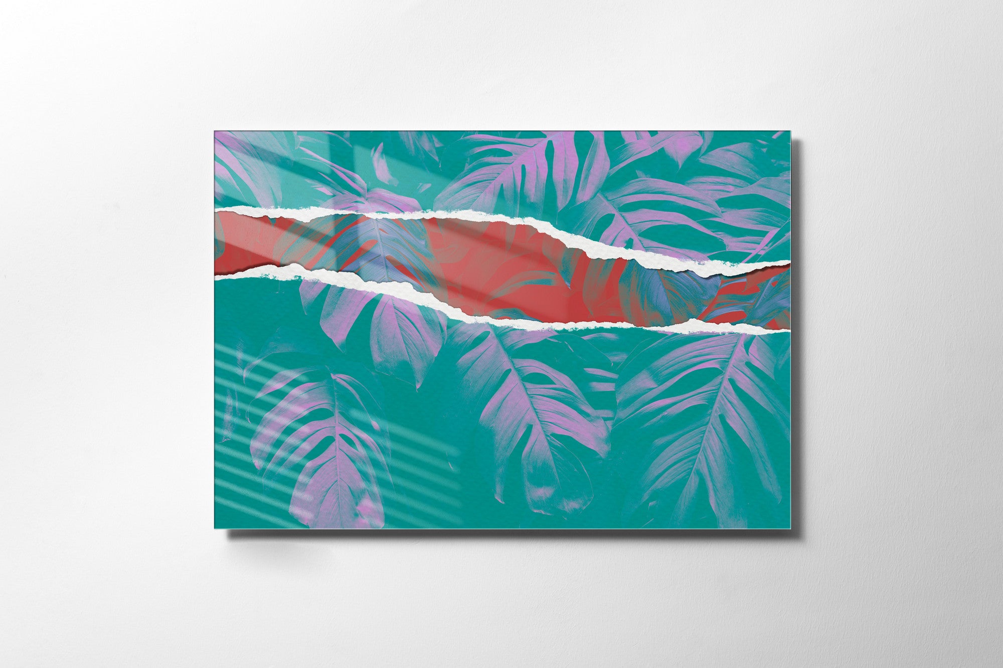 Quadro Decorativo em Vidro Temperado Multicolor 70x100cm - Arte Moderna para Transformar o Seu Espaço