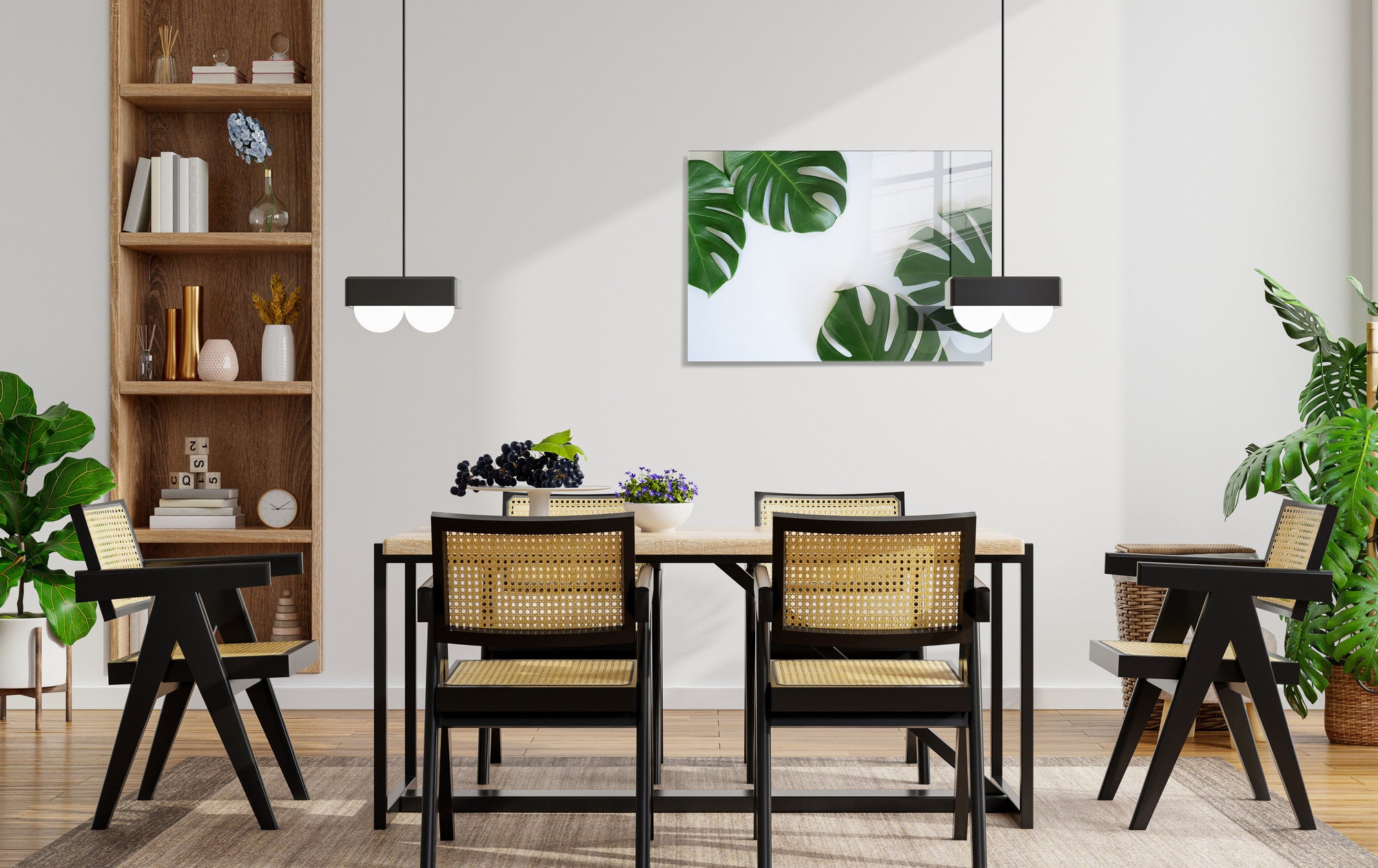 Quadro Decorativo em Vidro Temperado Multicolor 70x100cm - Arte Moderna para Transformar o Seu Espaço