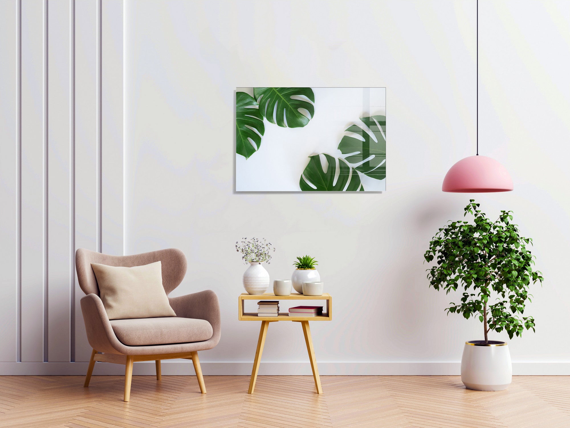 Quadro Decorativo em Vidro Temperado Multicolor 45x65cm - Arte Moderna para Transformar o Seu Espaço