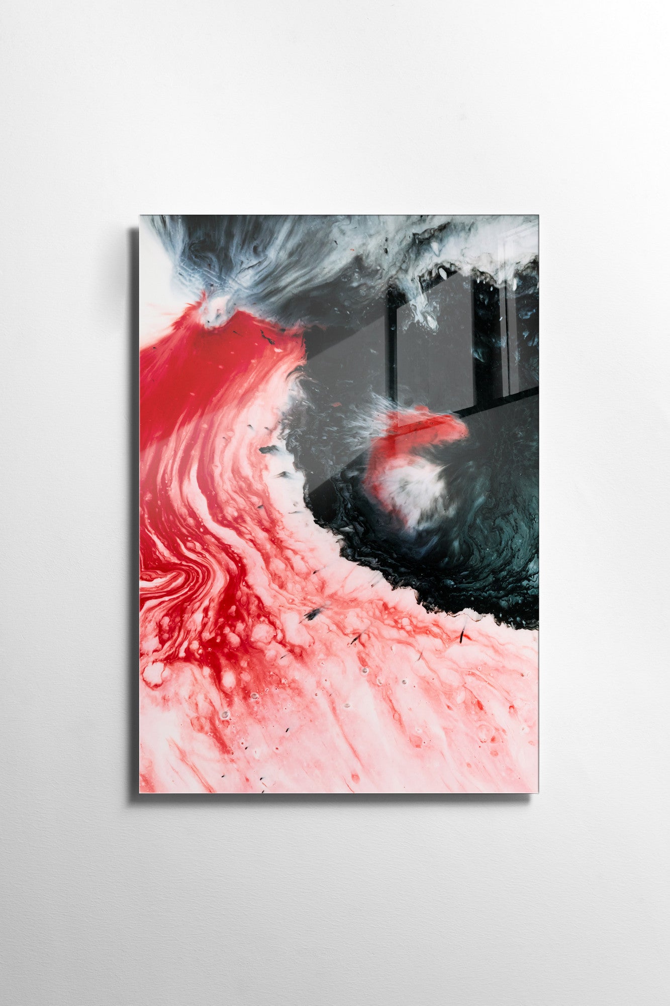 Quadro Decorativo em Vidro Temperado Multicolor 70x100cm - Arte Moderna para Transformar o Seu Espaço