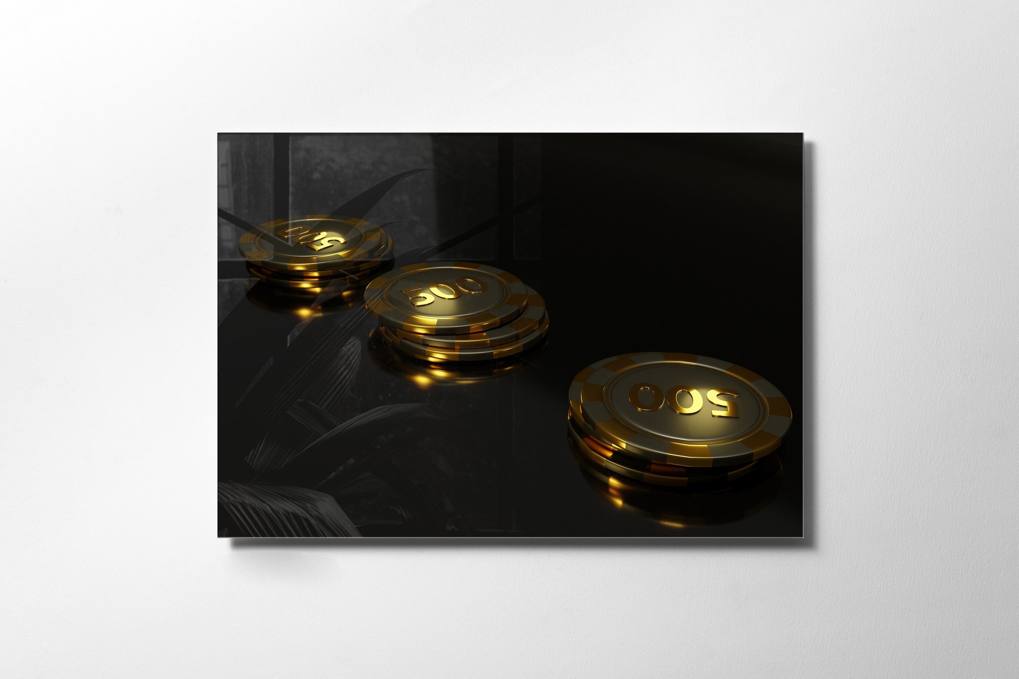 Quadro Decorativo em Vidro Temperado Multicolor 50x70cm - Arte Moderna para Transformar o Seu Espaço