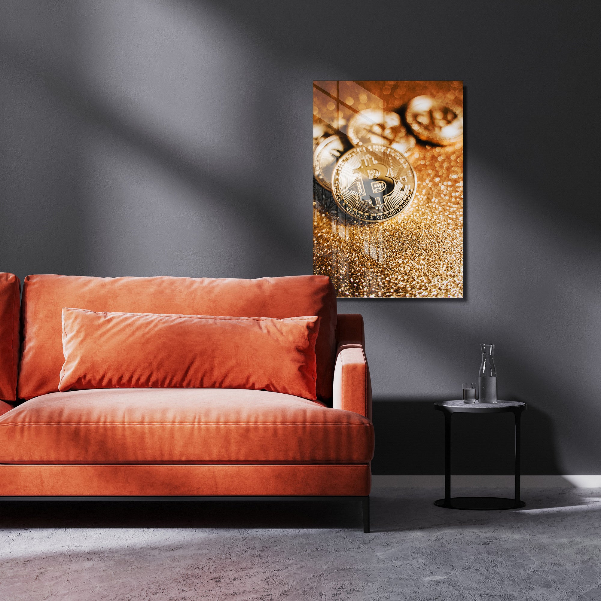 Quadro Decorativo em Vidro Temperado Multicolor 70x100cm - Arte Moderna para Transformar o Seu Espaço