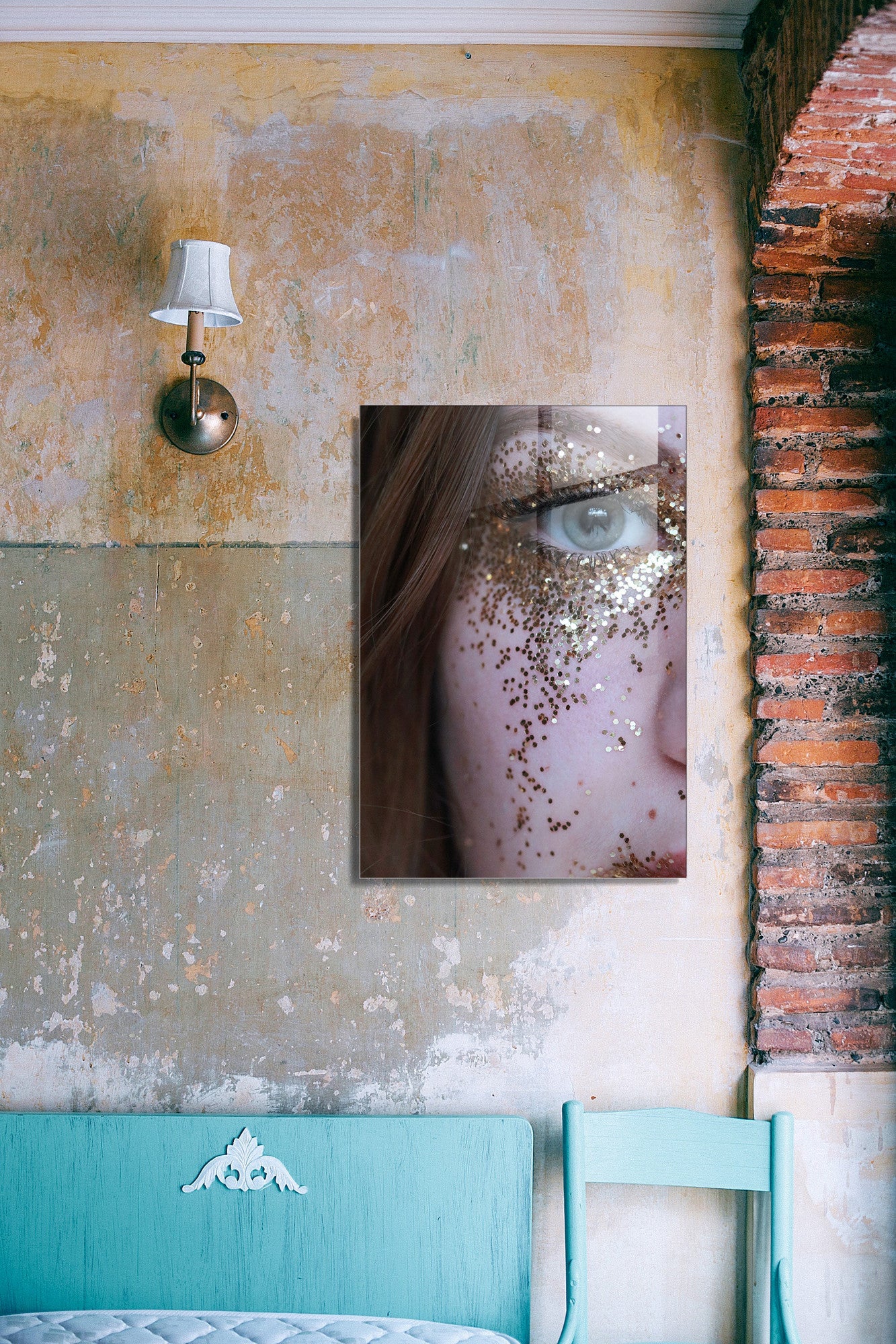 Quadro Decorativo em Vidro Temperado Multicolor 70x100cm - Arte Moderna para Transformar o Seu Espaço