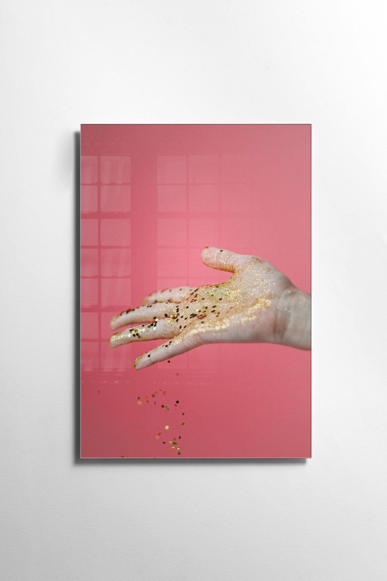 Quadro Decorativo em Vidro Temperado Multicolor 50x70cm - Arte Moderna para Transformar o Seu Espaço