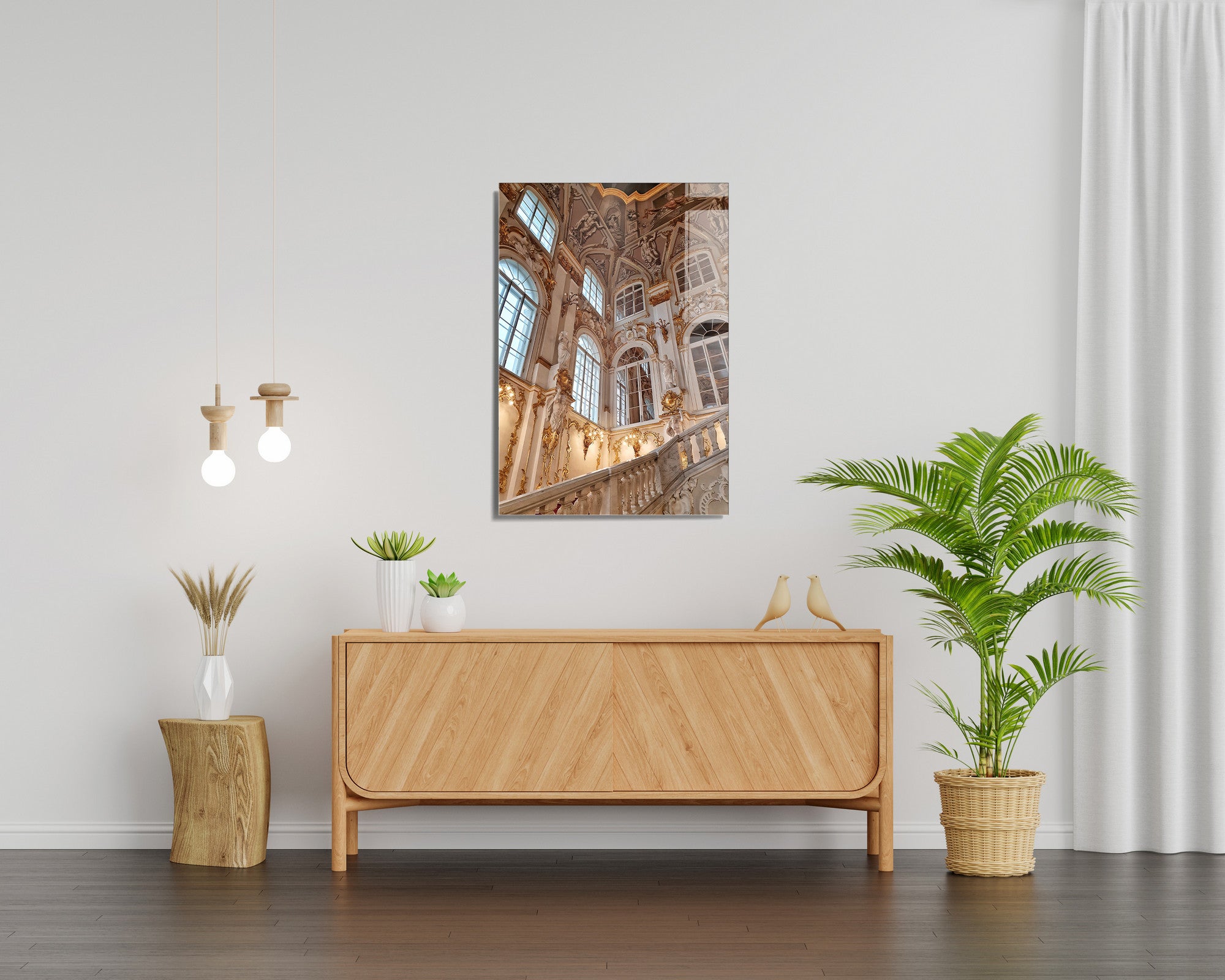 Quadro Decorativo em Vidro Temperado Multicolor 30x45cm - Arte Moderna para Decoração de Interiores