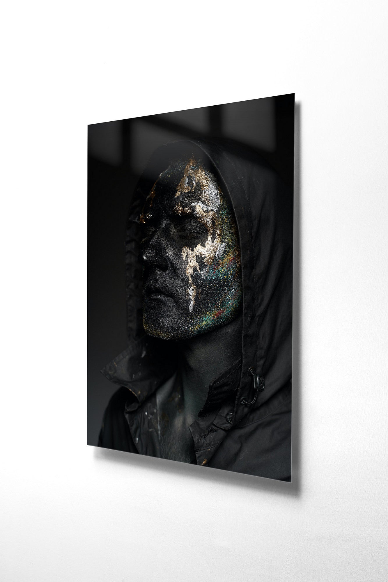 Quadro Decorativo em Vidro Temperado Multicolor 45x65cm - Arte Moderna para Transformar o Seu Espaço