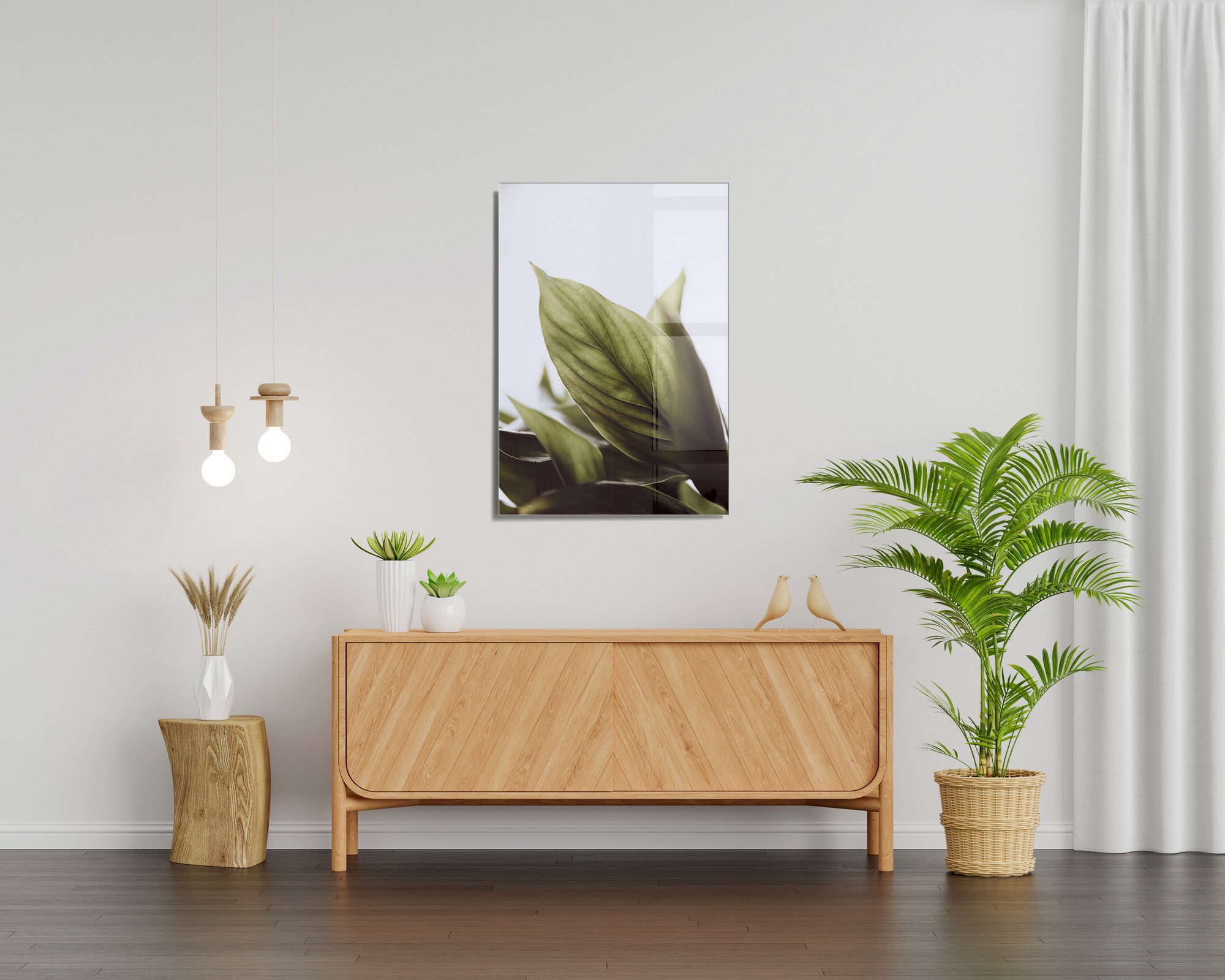 Quadro Decorativo em Vidro Temperado Multicolor 30x45cm - Arte Moderna para Decoração de Interiores