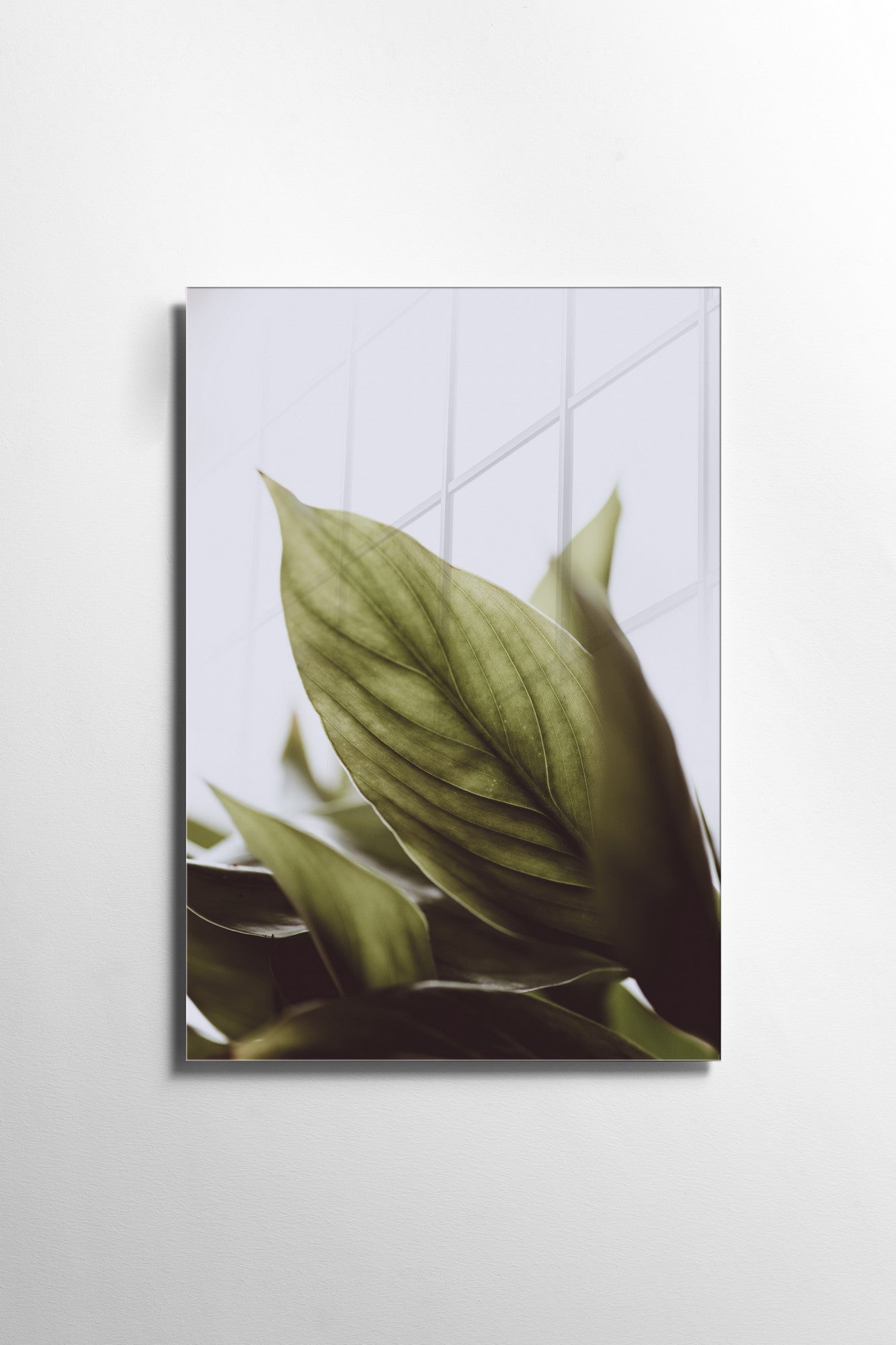 Quadro Decorativo em Vidro Temperado Multicolor 30x45cm - Arte Moderna para Decoração de Interiores