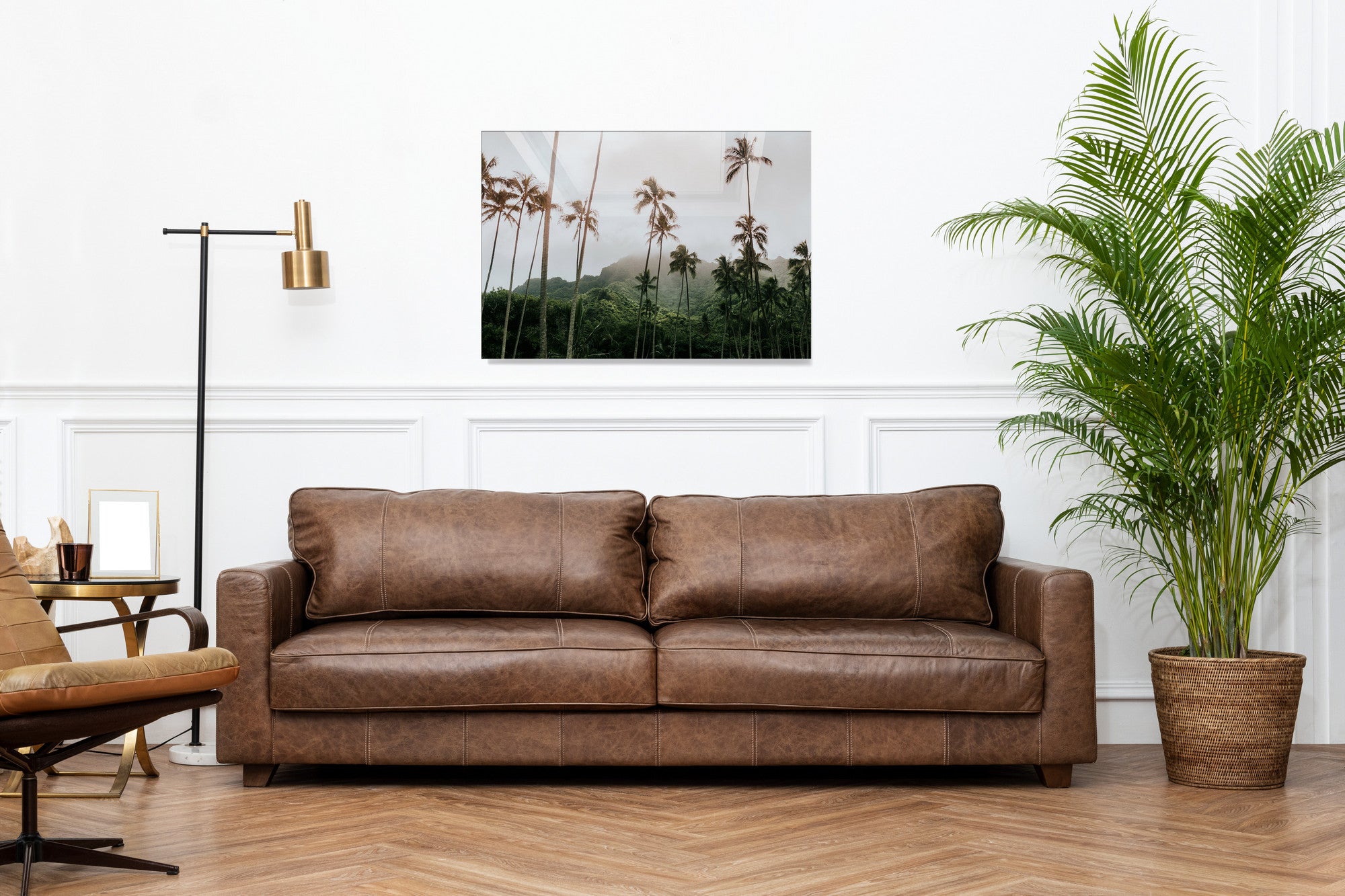 Quadro Decorativo em Vidro Temperado Multicolor 30x45cm - Arte Moderna para Decoração de Interiores