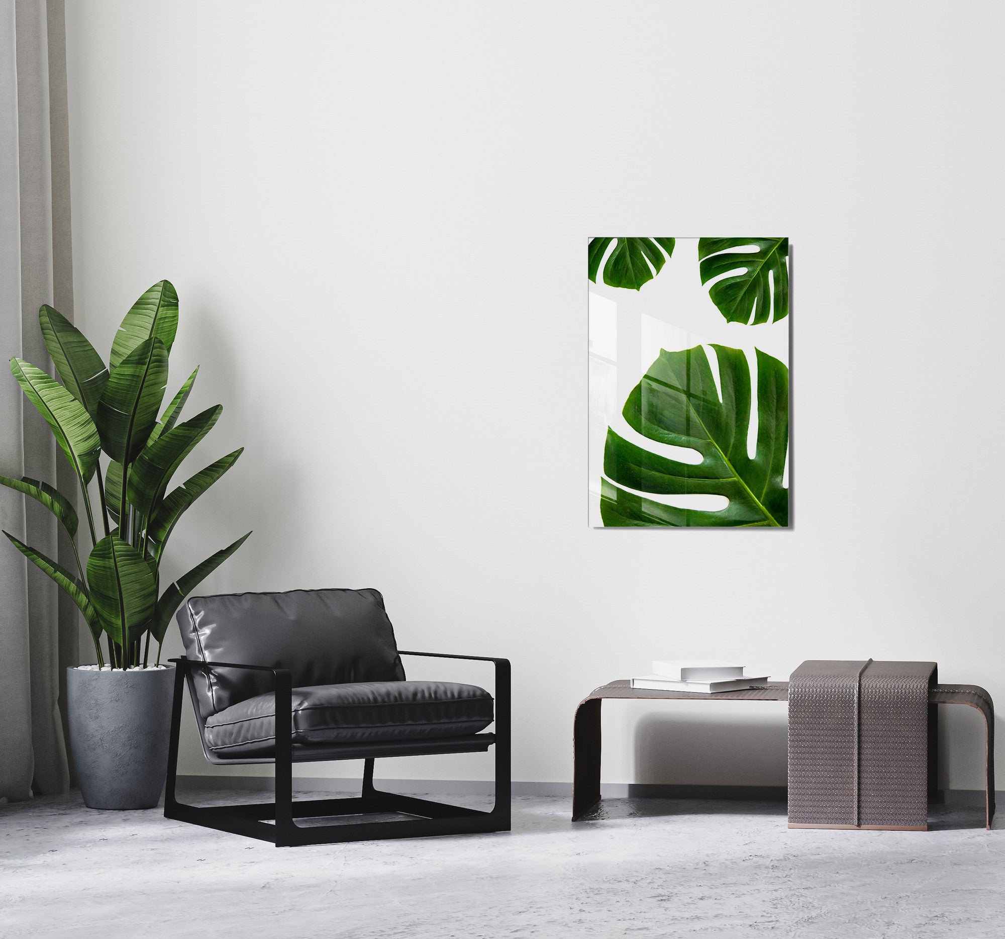 Quadro Decorativo em Vidro Temperado Multicolor 45x65cm - Arte Moderna para Transformar o Seu Espaço