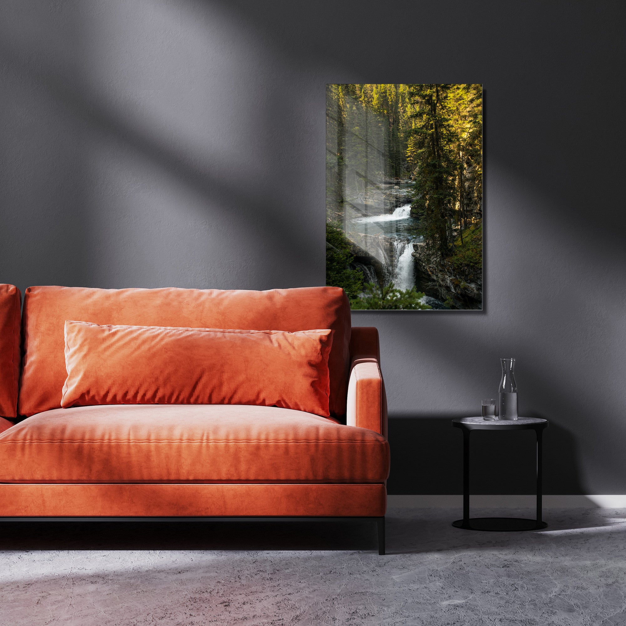 Quadro Decorativo em Vidro Temperado Multicolor 50x70cm - Arte Moderna para Transformar o Seu Espaço