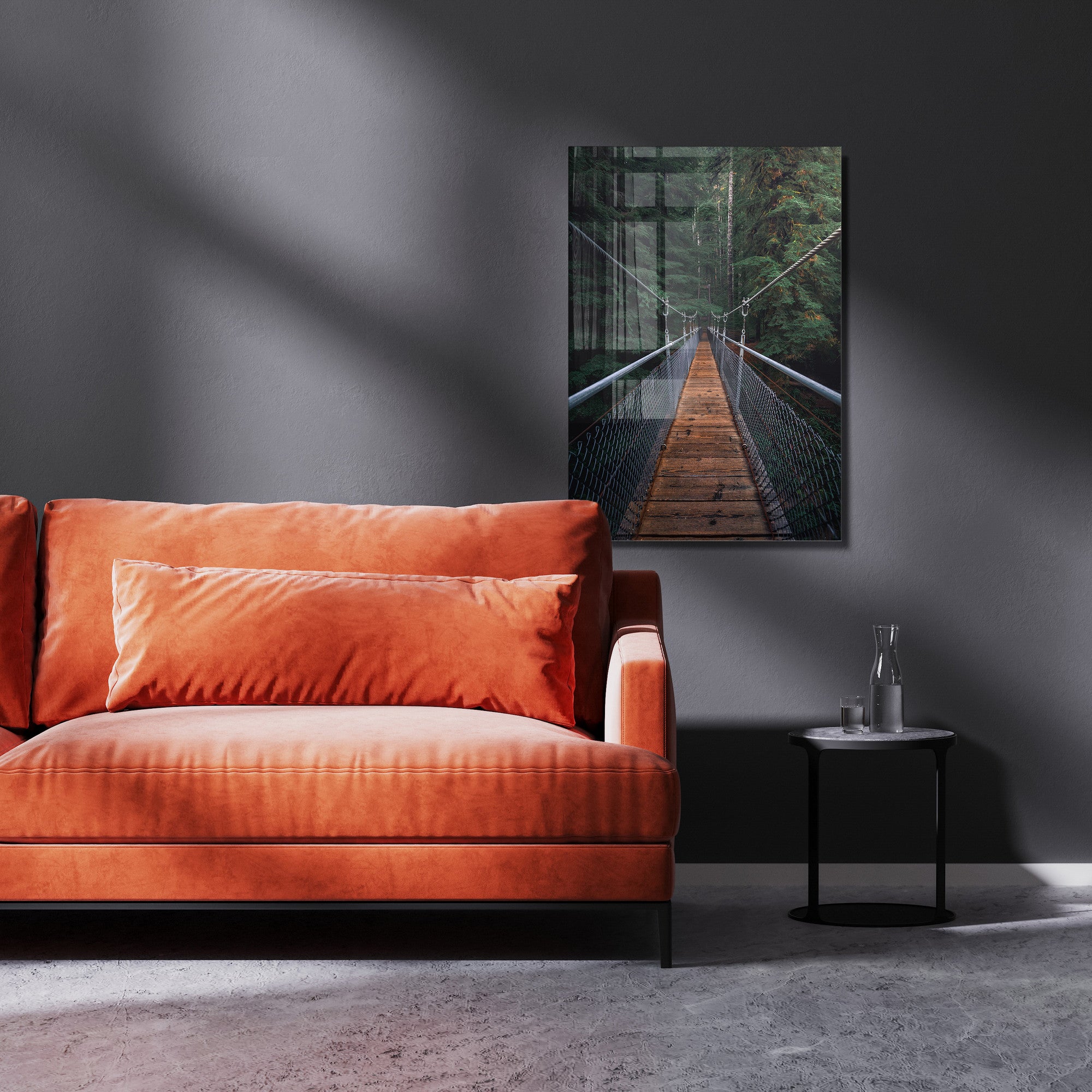 Quadro Decorativo em Vidro Temperado Multicolor 70x100cm - Arte Moderna para Transformar o Seu Espaço