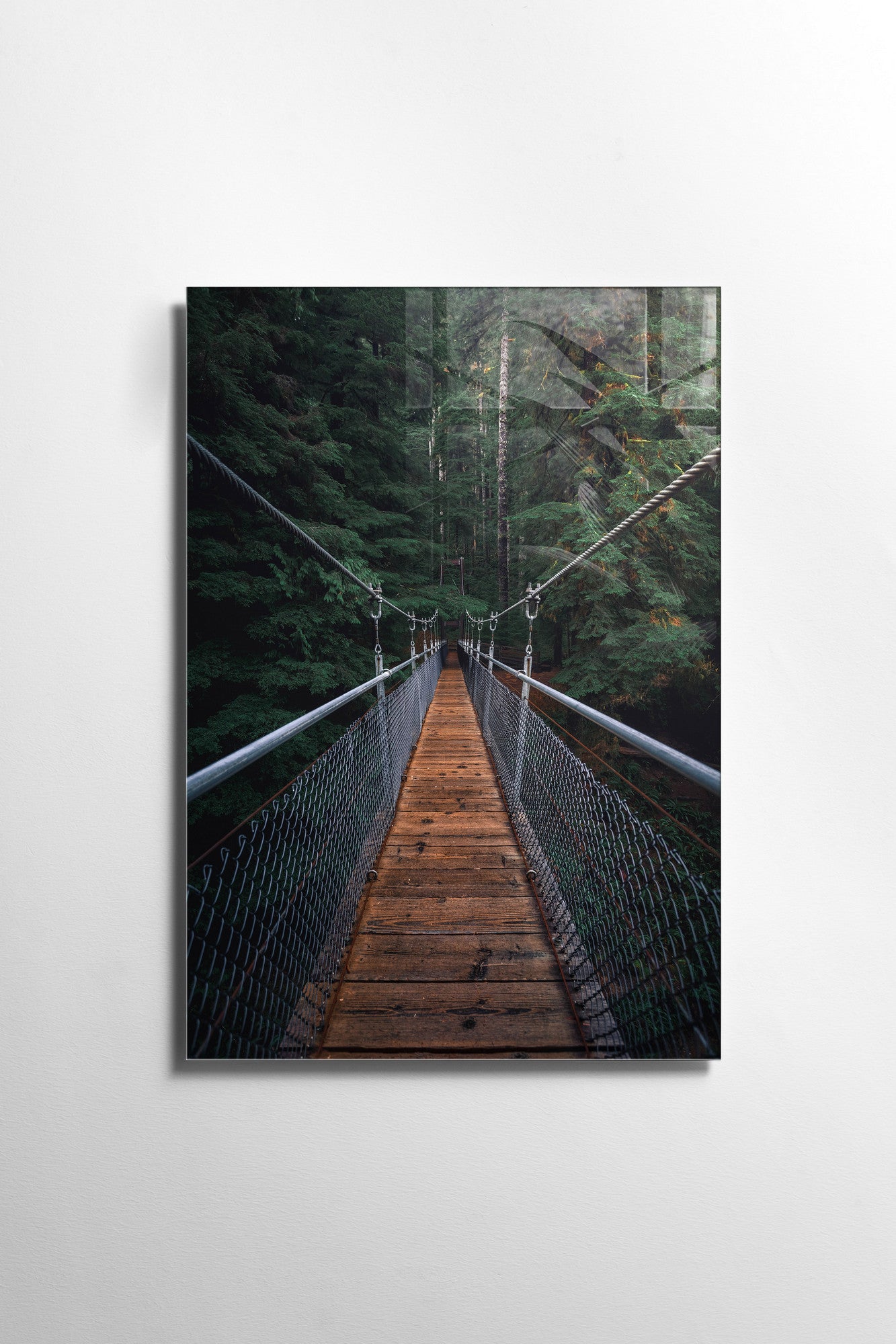 Quadro Decorativo em Vidro Temperado Multicolor 30x45cm - Arte Moderna para Decoração de Interiores