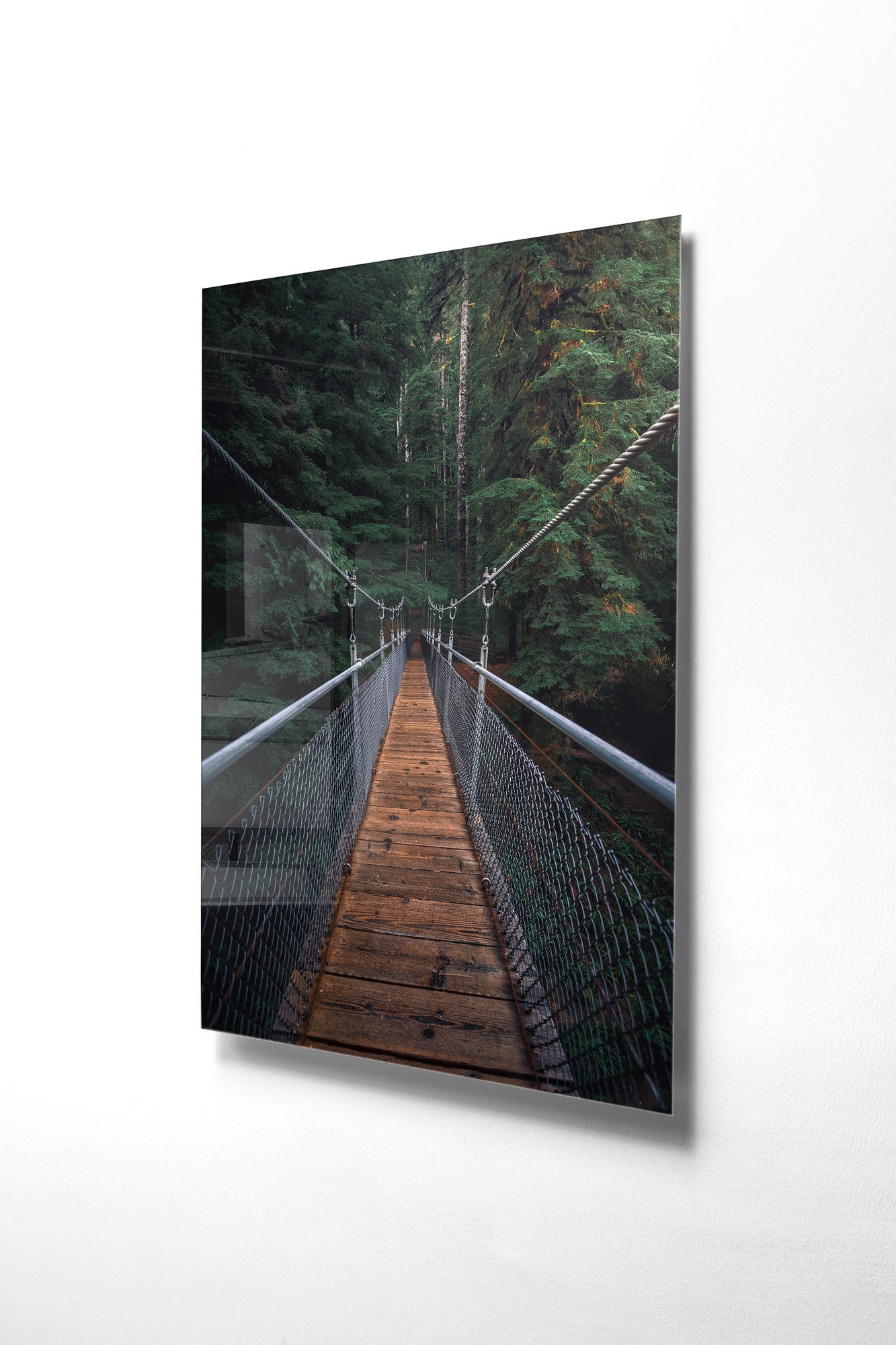 Quadro Decorativo em Vidro Temperado Multicolor 30x45cm - Arte Moderna para Decoração de Interiores