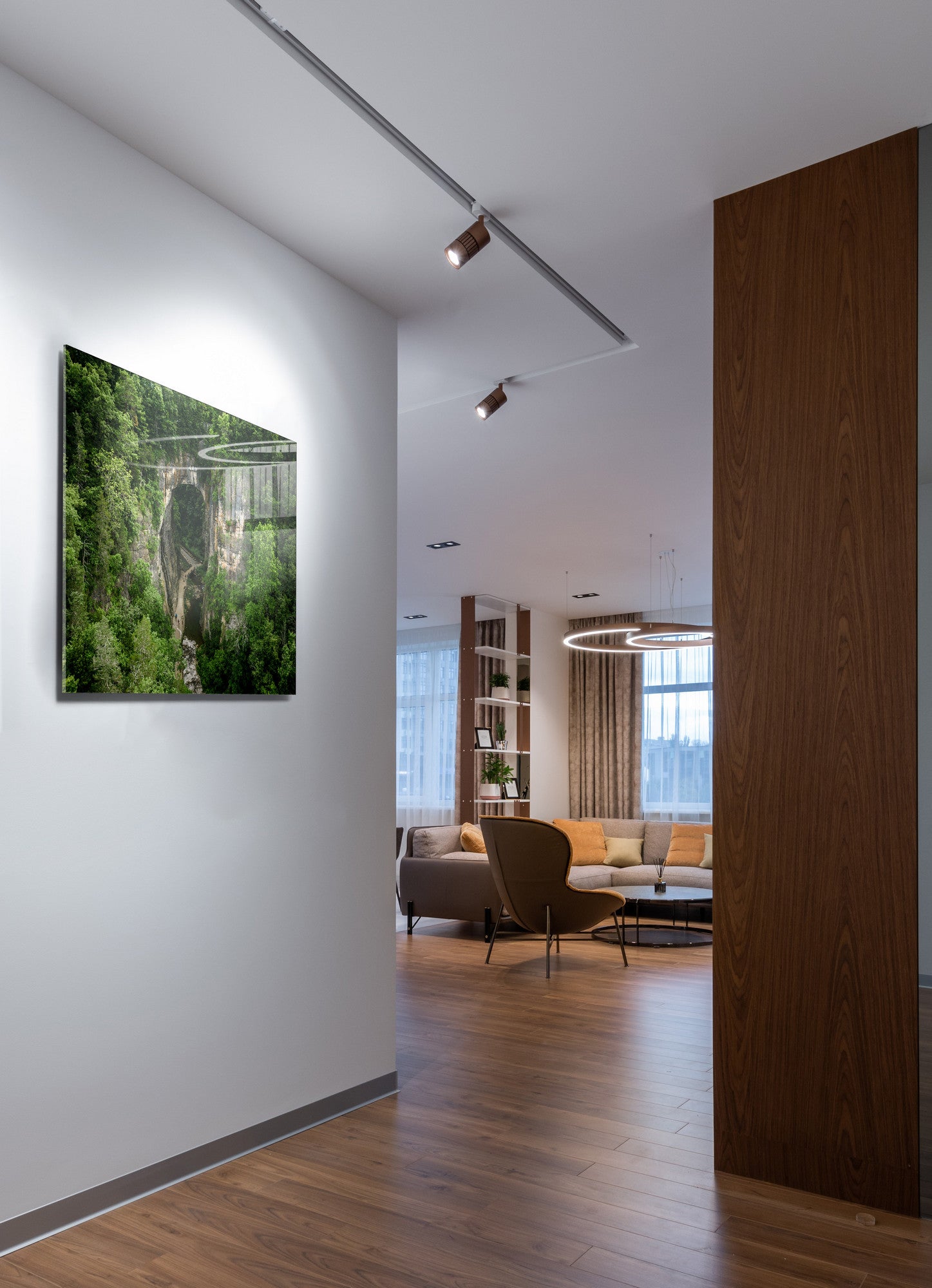 Quadro Decorativo em Vidro Temperado Multicolor 50x70cm - Arte Moderna para Transformar o Seu Espaço