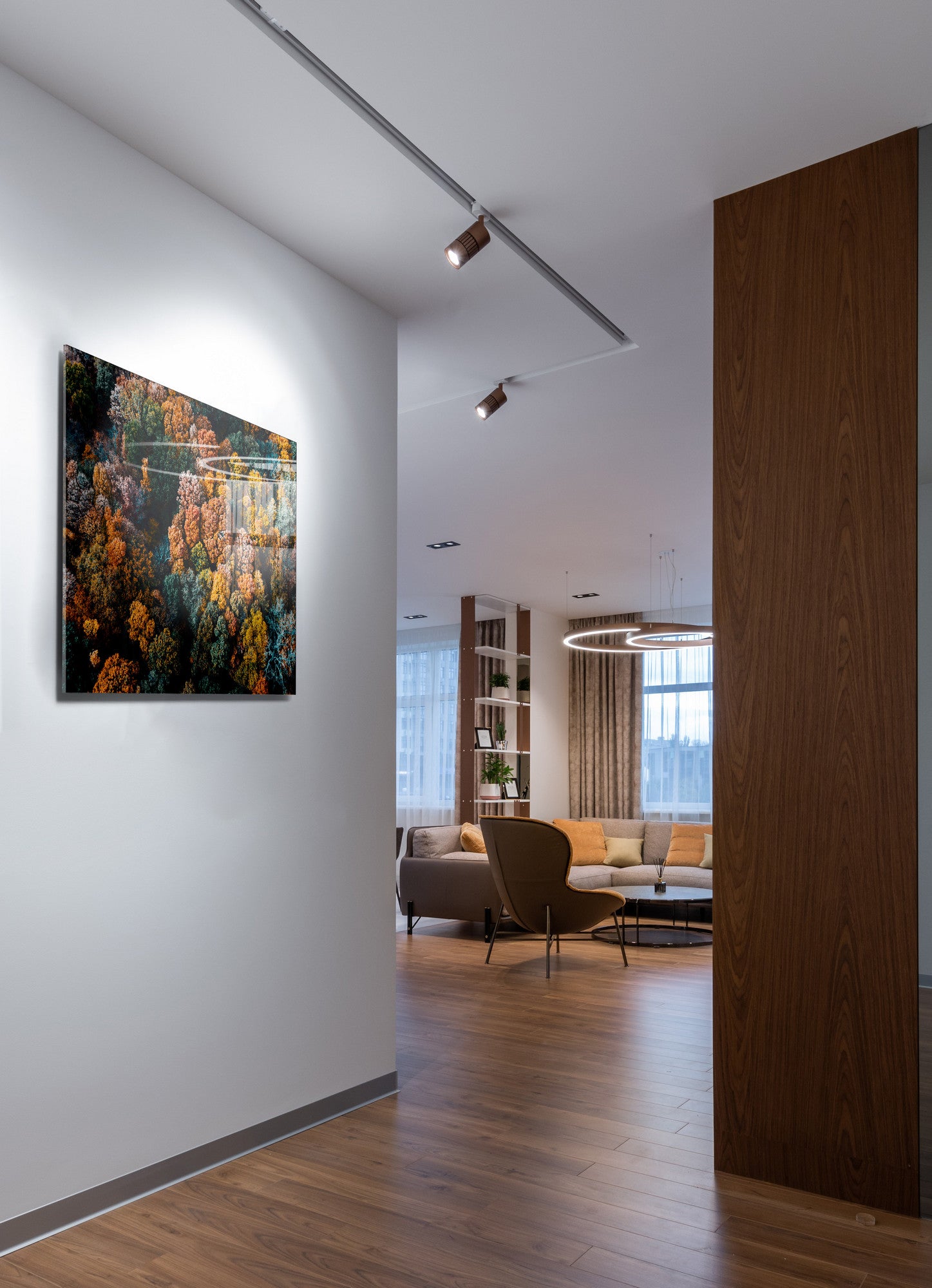 Quadro Decorativo em Vidro Temperado Multicolor 50x70cm - Arte Moderna para Transformar o Seu Espaço