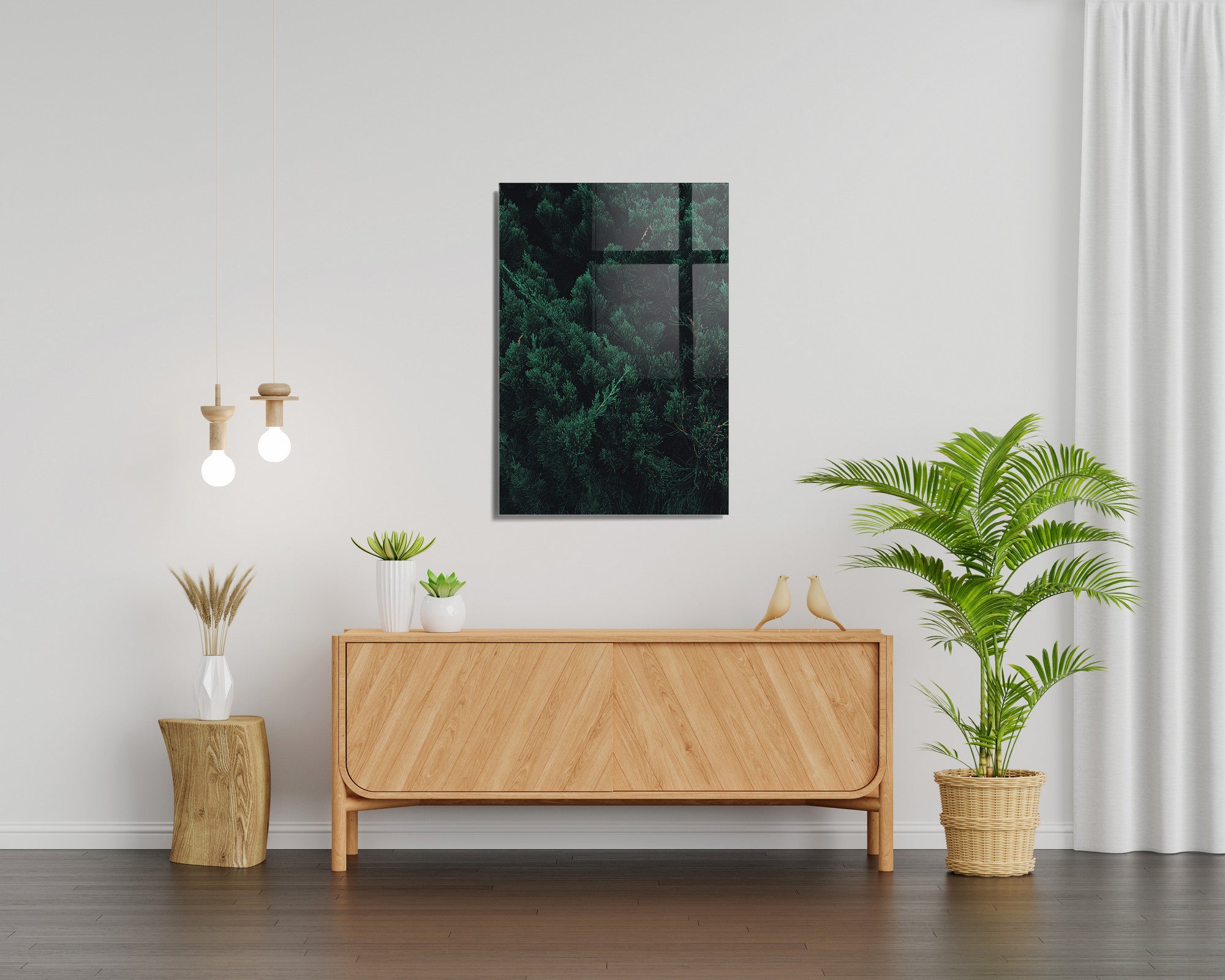 Quadro Decorativo em Vidro Temperado Multicolor 45x65cm - Arte Moderna para Transformar o Seu Espaço