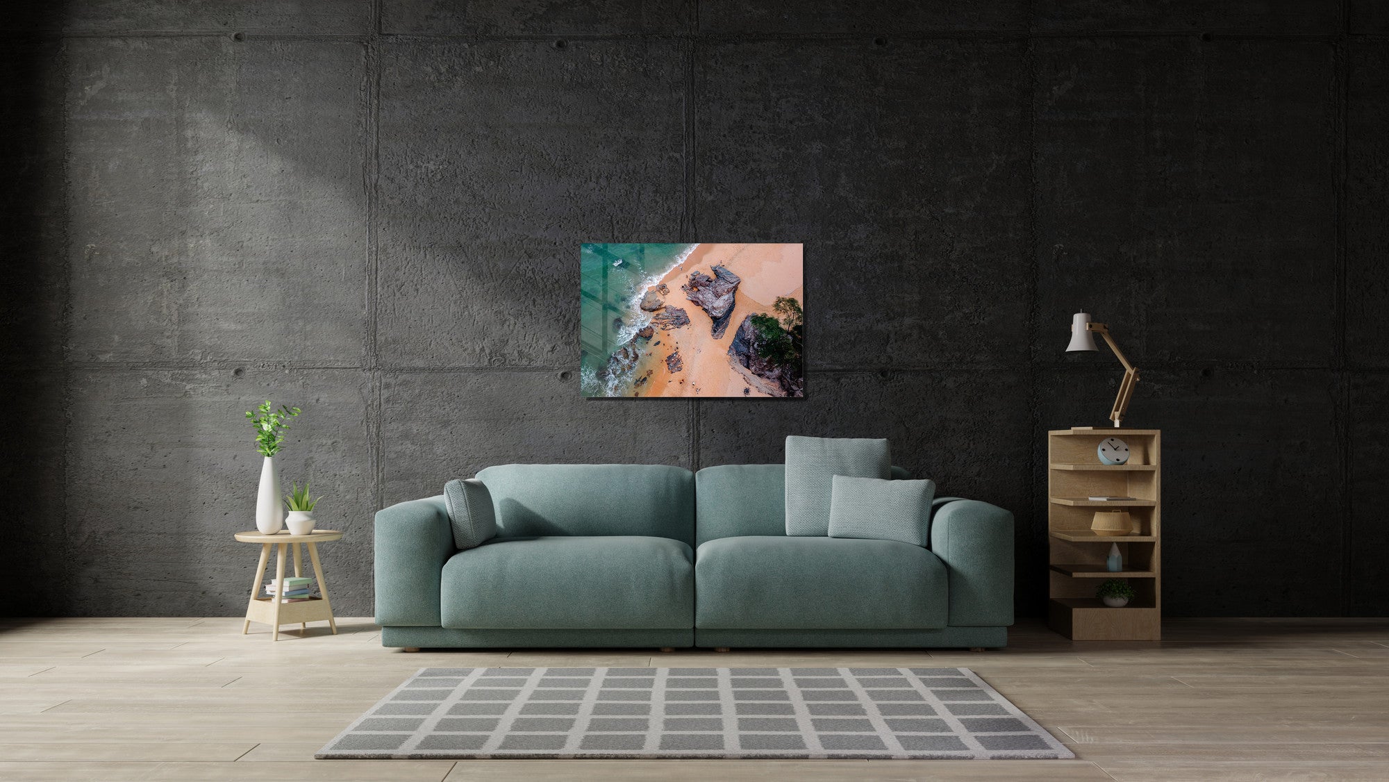 Quadro Decorativo em Vidro Temperado Multicolor 70x100cm - Arte Moderna para Transformar o Seu Espaço