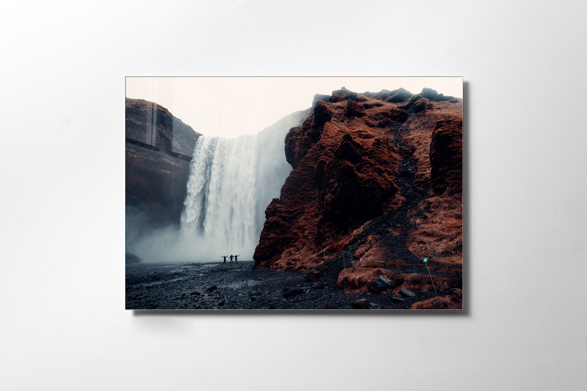 Quadro Decorativo em Vidro Temperado Multicolor 70x100cm - Arte Moderna para Transformar o Seu Espaço