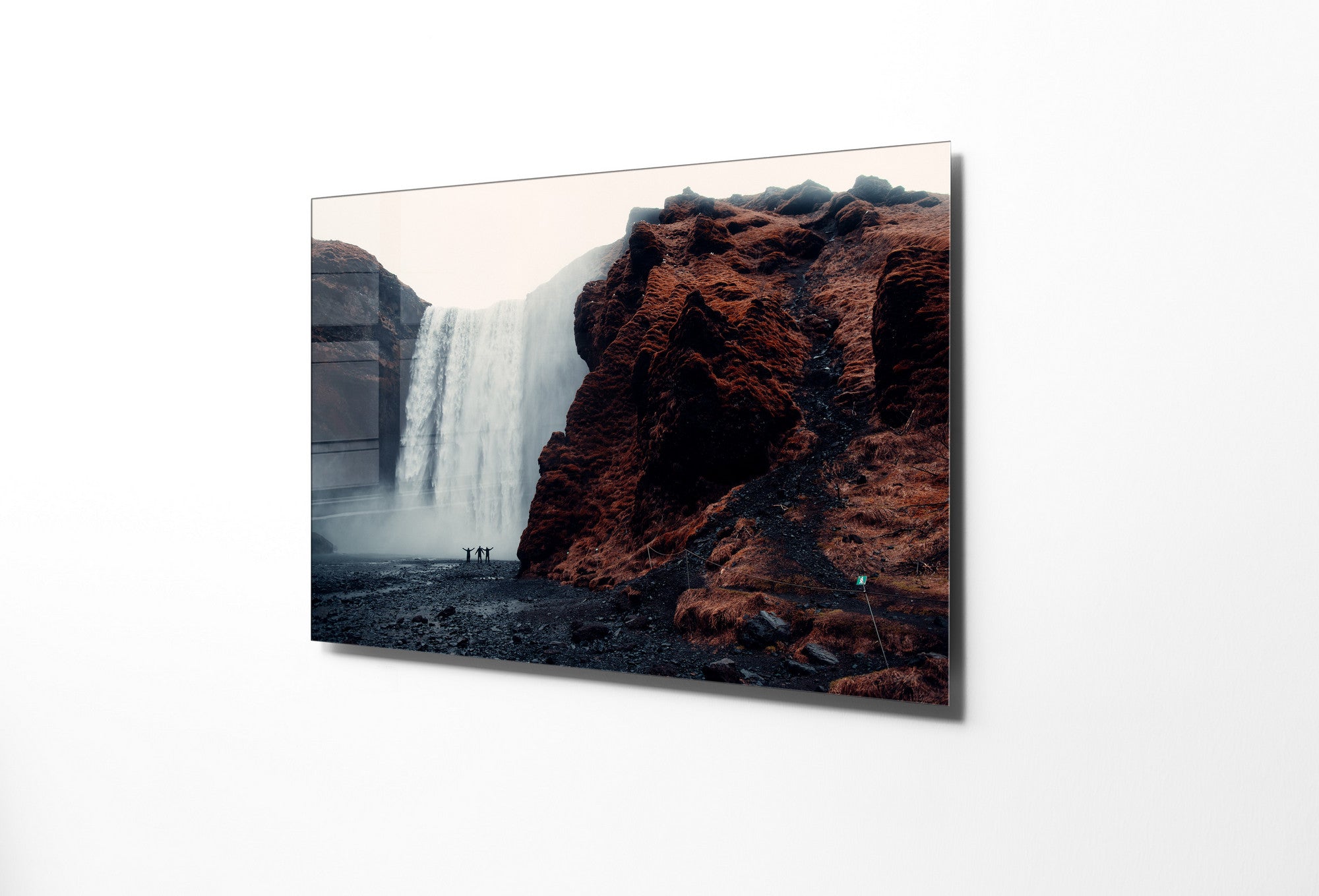 Quadro Decorativo em Vidro Temperado Multicolor 45x65cm - Arte Moderna para Transformar o Seu Espaço