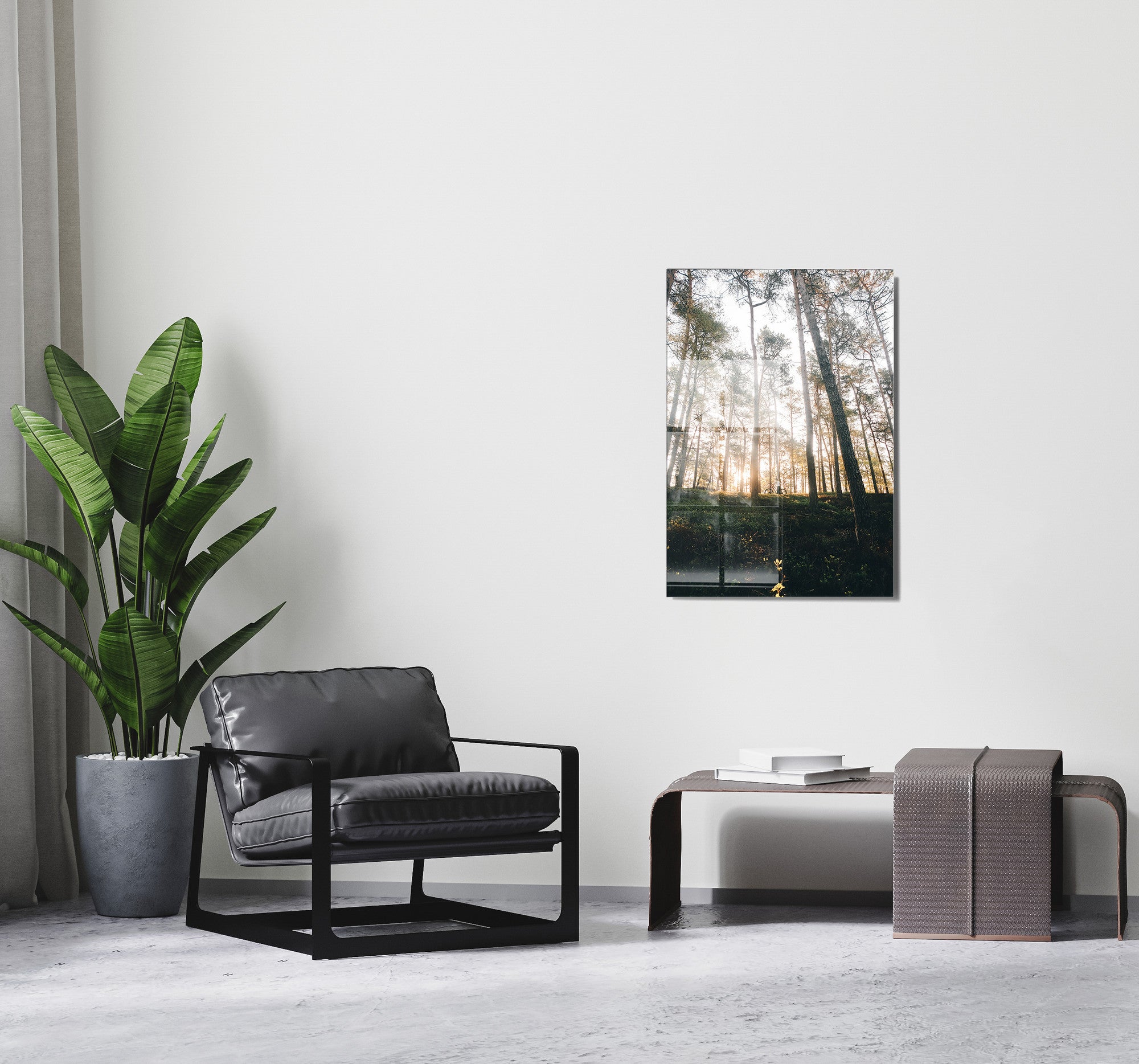 Quadro Decorativo em Vidro Temperado Multicolor 45x65cm - Arte Moderna para Transformar o Seu Espaço