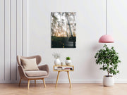 Quadro Decorativo em Vidro Temperado Multicolor 30x45cm - Arte Moderna para Decoração de Interiores