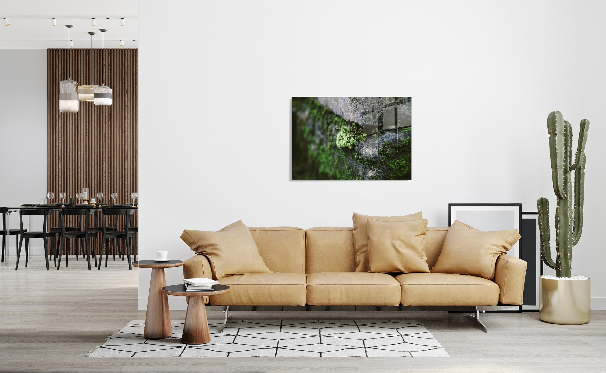 Quadro Decorativo em Vidro Temperado Multicolor 45x65cm - Arte Moderna para Transformar o Seu Espaço