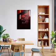 Quadro Decorativo em Vidro Temperado Multicolor 30x45cm - Arte Moderna para Decoração de Interiores