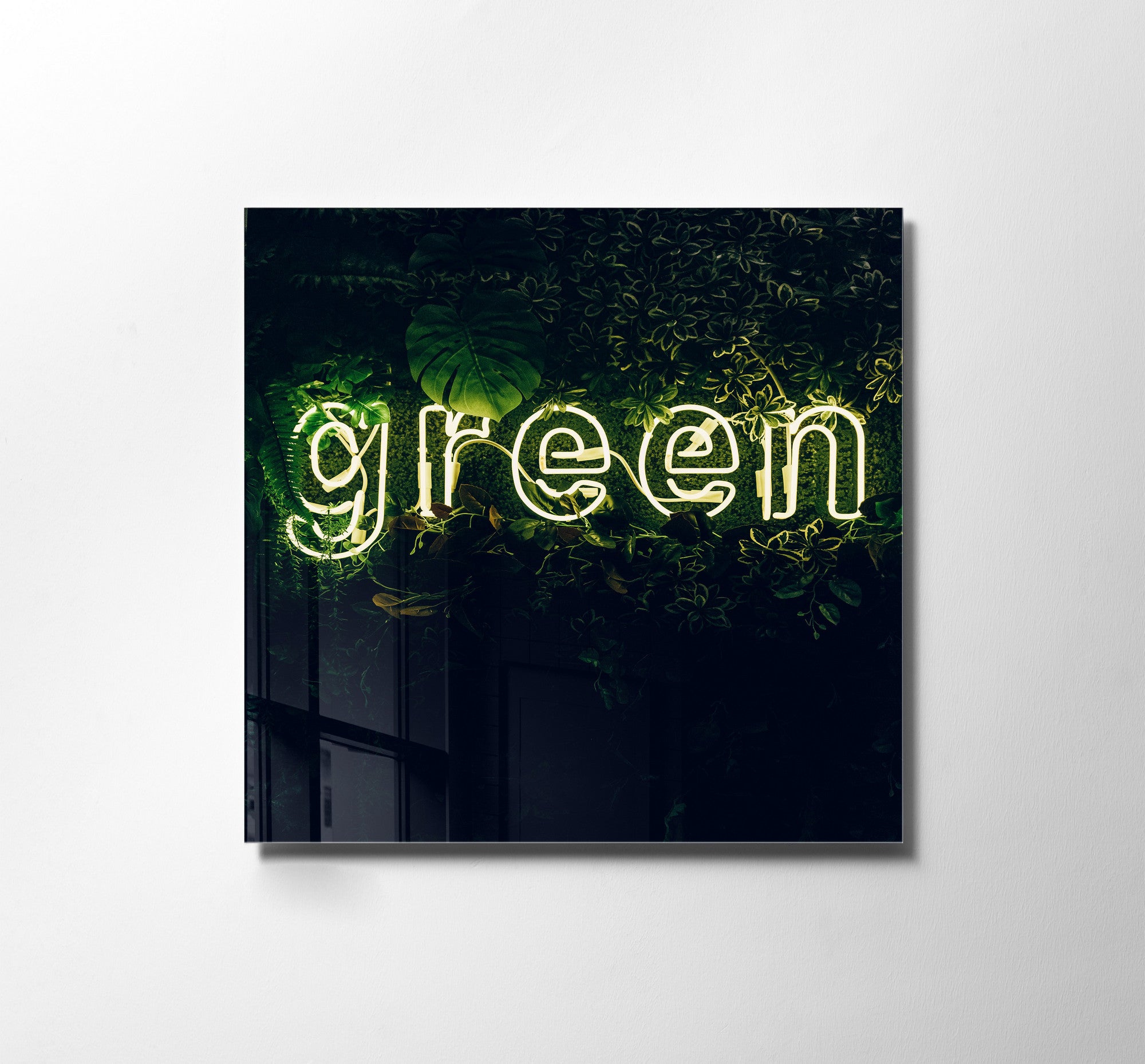 Quadro Decorativo em Vidro Temperado Multicolor 60x60cm - Arte Moderna para Transformar o Seu Espaço