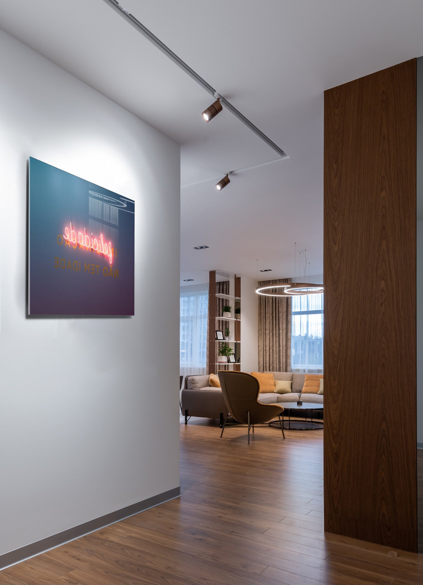 Quadro Decorativo em Vidro Temperado Multicolor 30x45cm - Arte Moderna para Decoração de Interiores