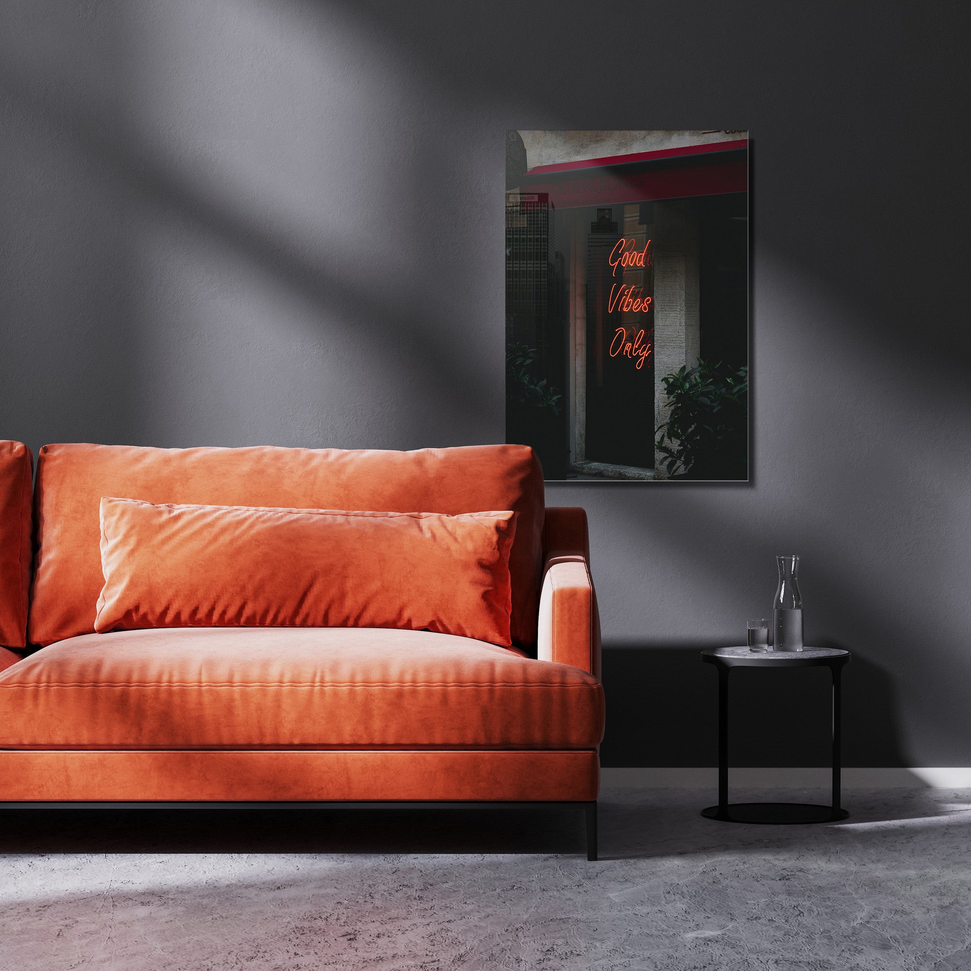 Quadro Decorativo em Vidro Temperado Multicolor 30x45cm - Arte Moderna para Decoração de Interiores