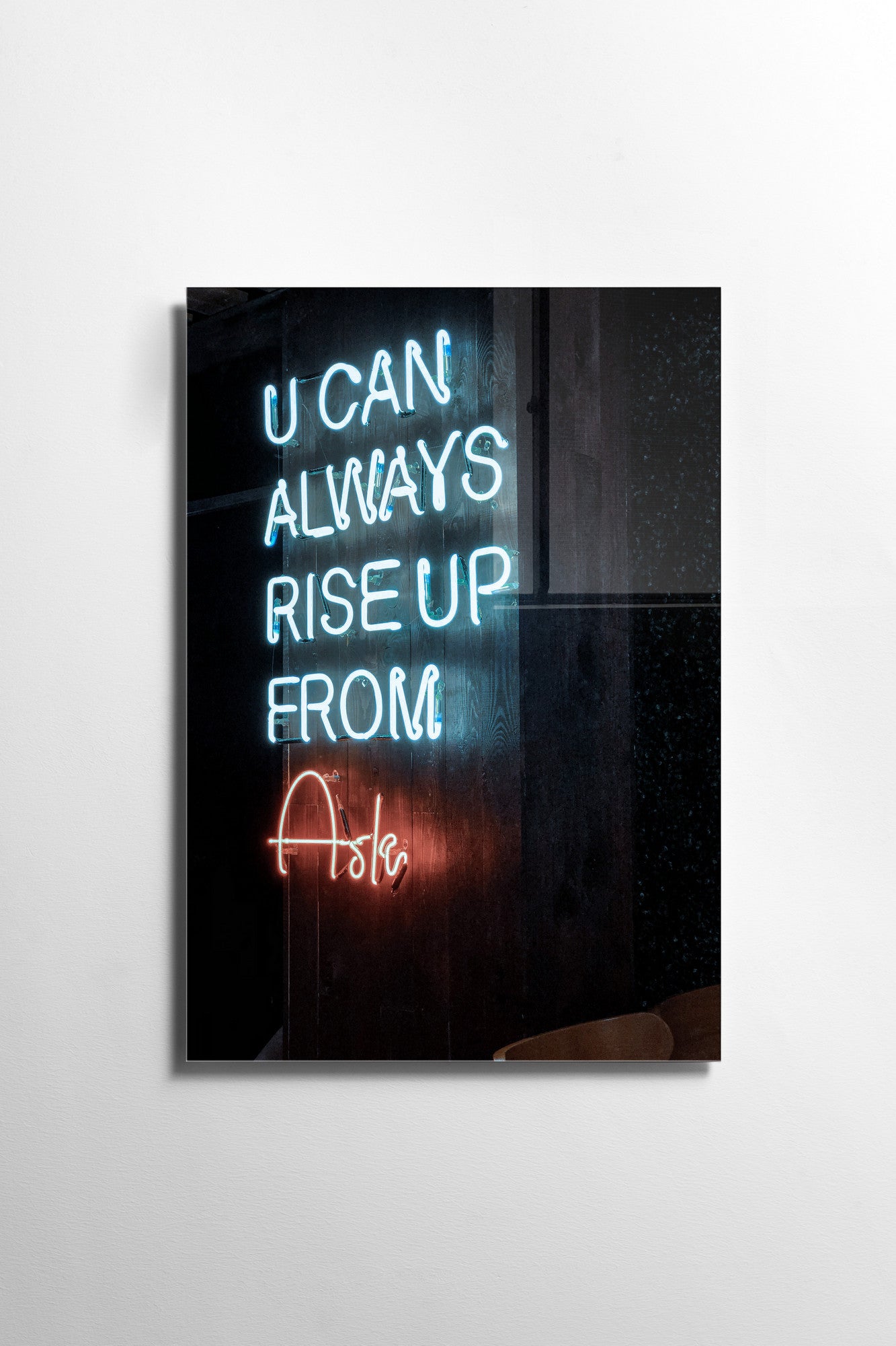 Quadro Decorativo em Vidro Temperado Multicolor 70x100cm - Arte Moderna para Transformar o Seu Espaço