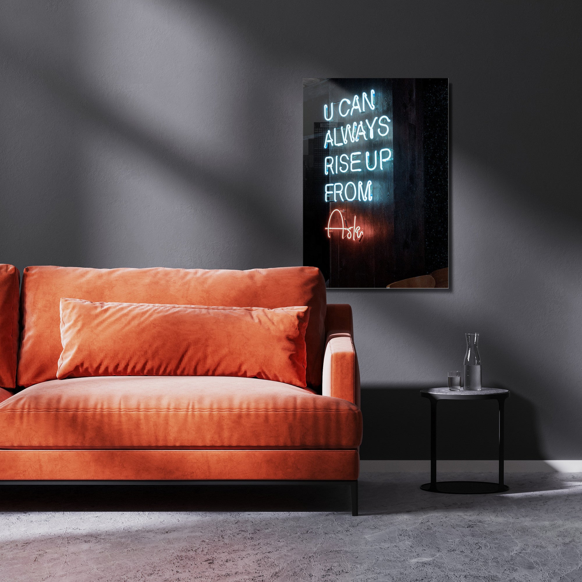 Quadro Decorativo em Vidro Temperado Multicolor 50x70cm - Arte Moderna para Transformar o Seu Espaço