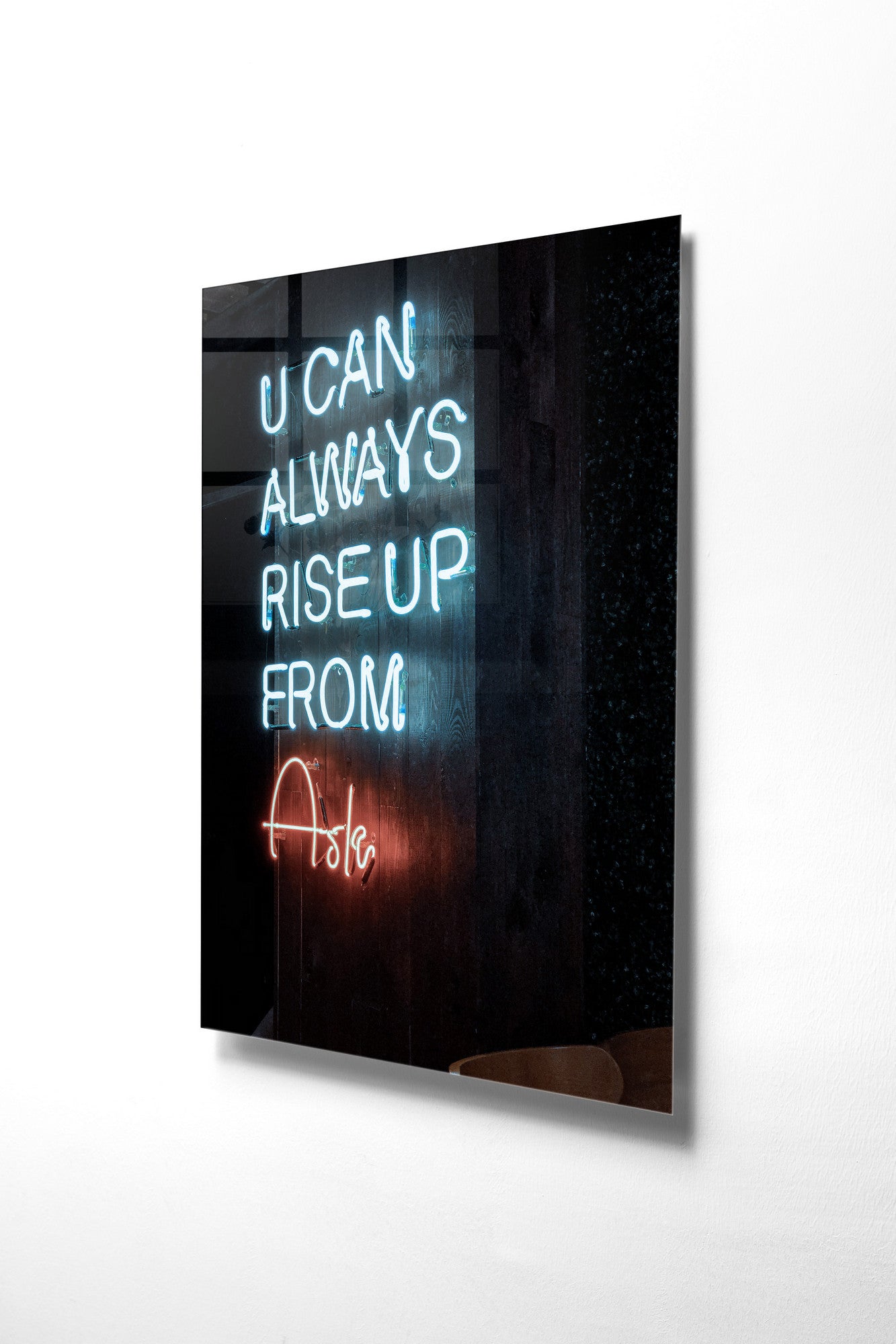 Quadro Decorativo em Vidro Temperado Multicolor 45x65cm - Arte Moderna para Transformar o Seu Espaço