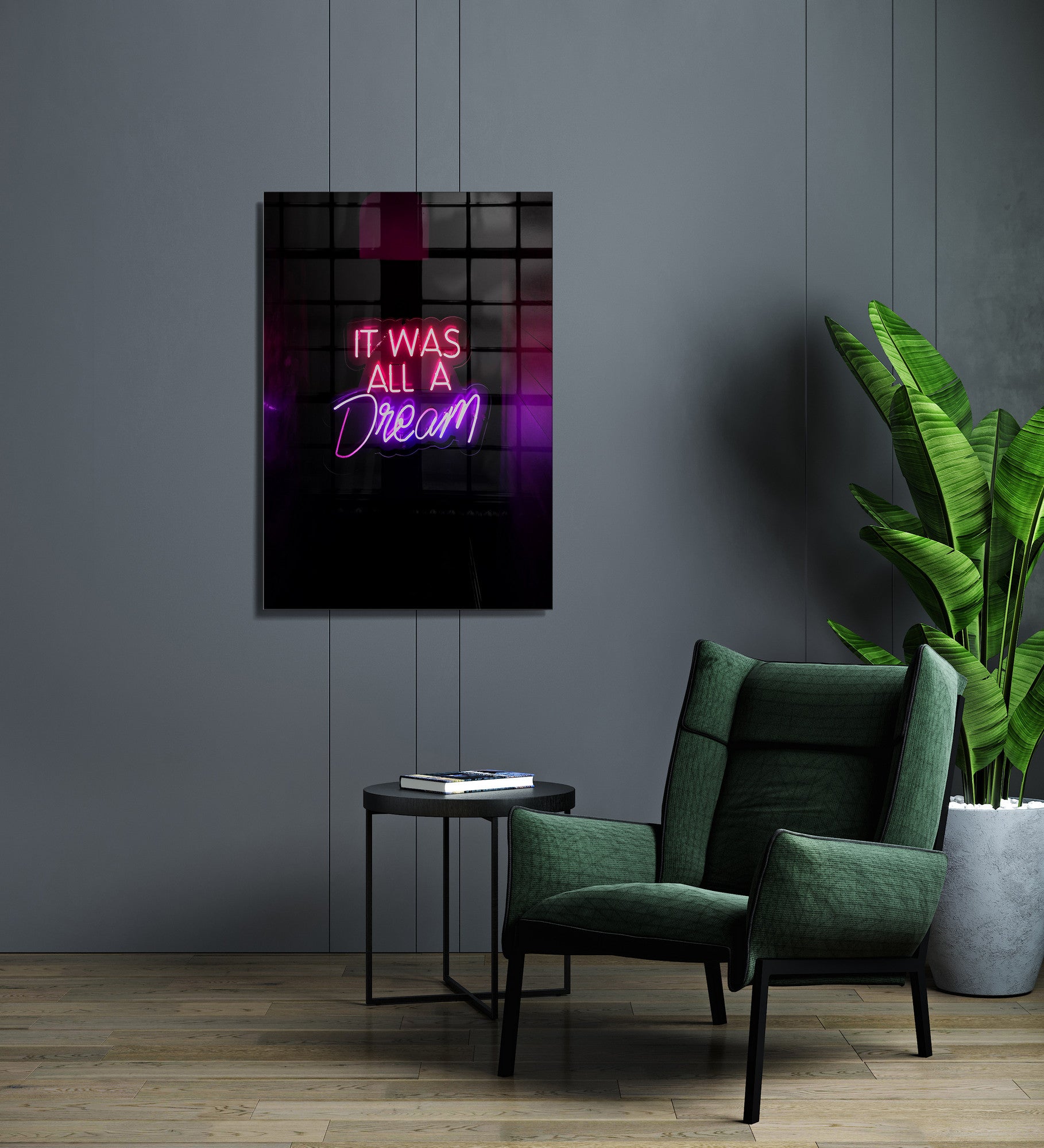 Quadro Decorativo em Vidro Temperado Multicolor 45x65cm - Arte Moderna para Transformar o Seu Espaço