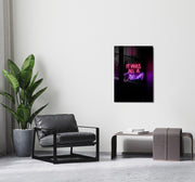 Quadro Decorativo em Vidro Temperado Multicolor 30x45cm - Arte Moderna para Decoração de Interiores