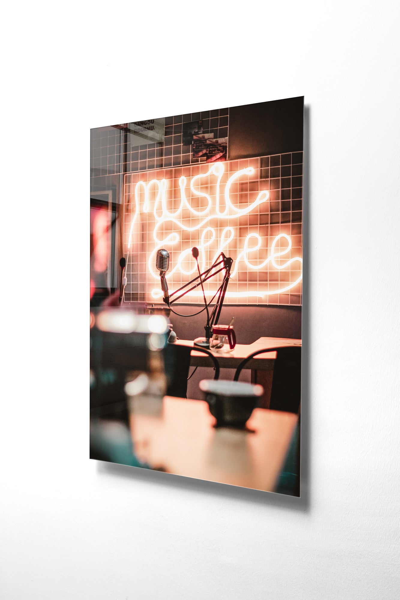 Quadro Decorativo em Vidro Temperado Multicolor 70x100cm - Arte Moderna para Transformar o Seu Espaço