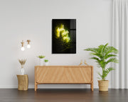 Quadro Decorativo em Vidro Temperado Multicolor 45x65cm - Arte Moderna para Transformar o Seu Espaço