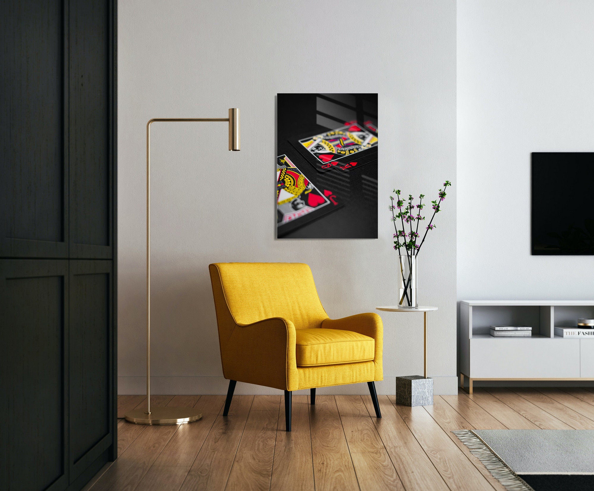 Quadro Decorativo em Vidro Temperado Multicolor 70x100cm - Arte Moderna para Transformar o Seu Espaço