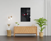 Quadro Decorativo em Vidro Temperado Multicolor 50x70cm - Arte Moderna para Transformar o Seu Espaço