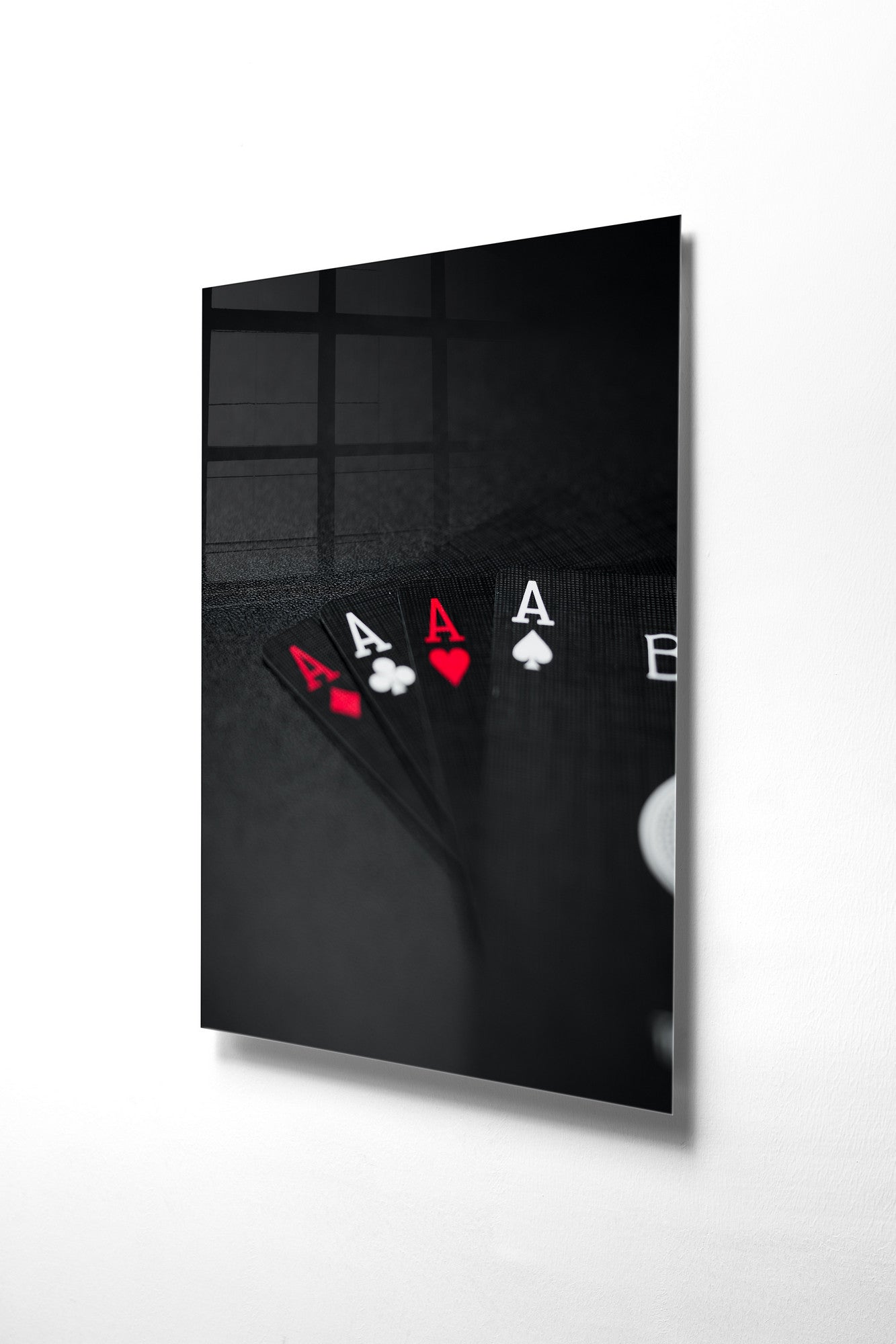 Quadro Decorativo em Vidro Temperado Multicolor 30x45cm - Arte Moderna para Decoração de Interiores