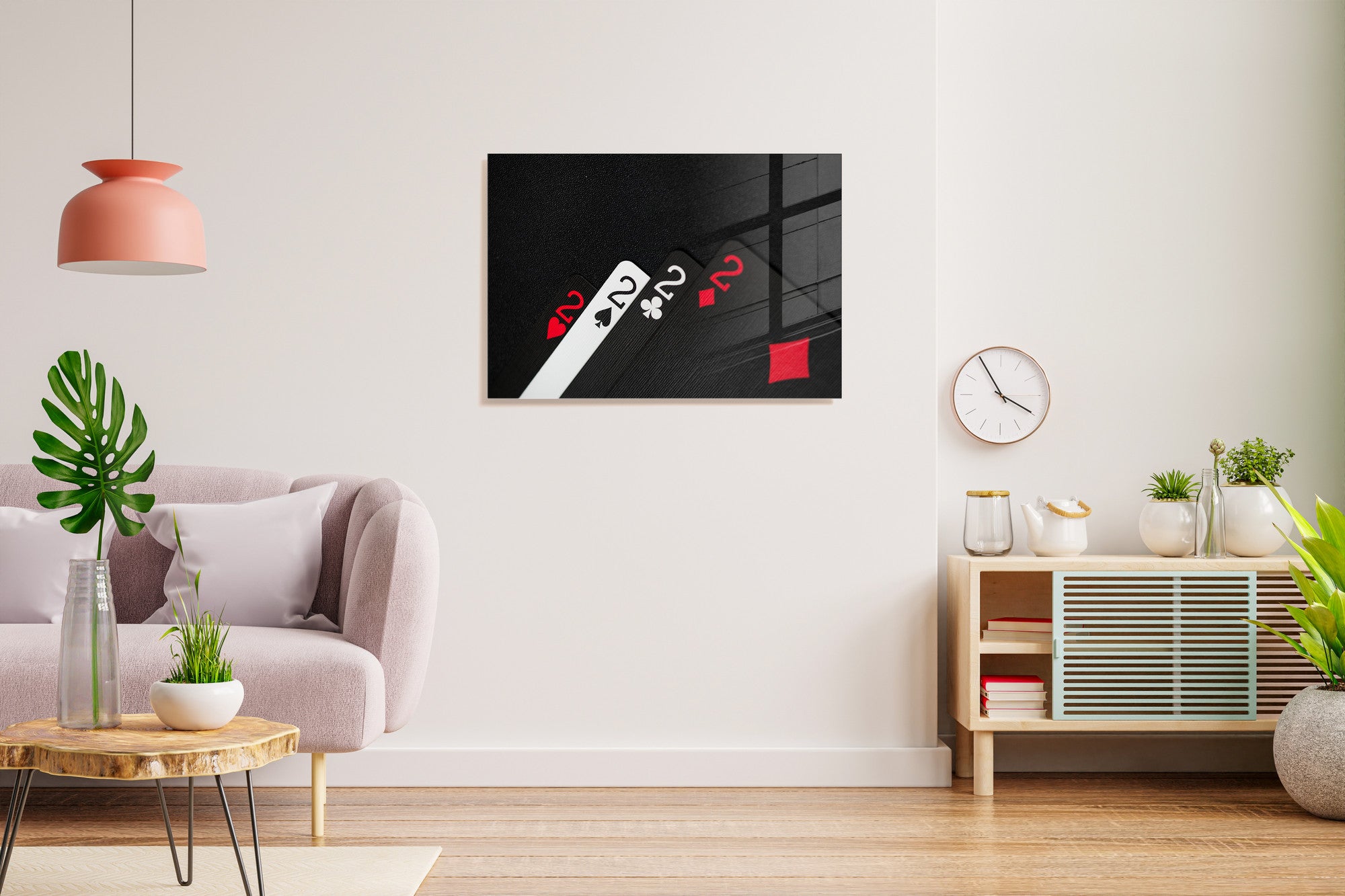 Quadro Decorativo em Vidro Temperado Multicolor 70x100cm - Arte Moderna para Transformar o Seu Espaço